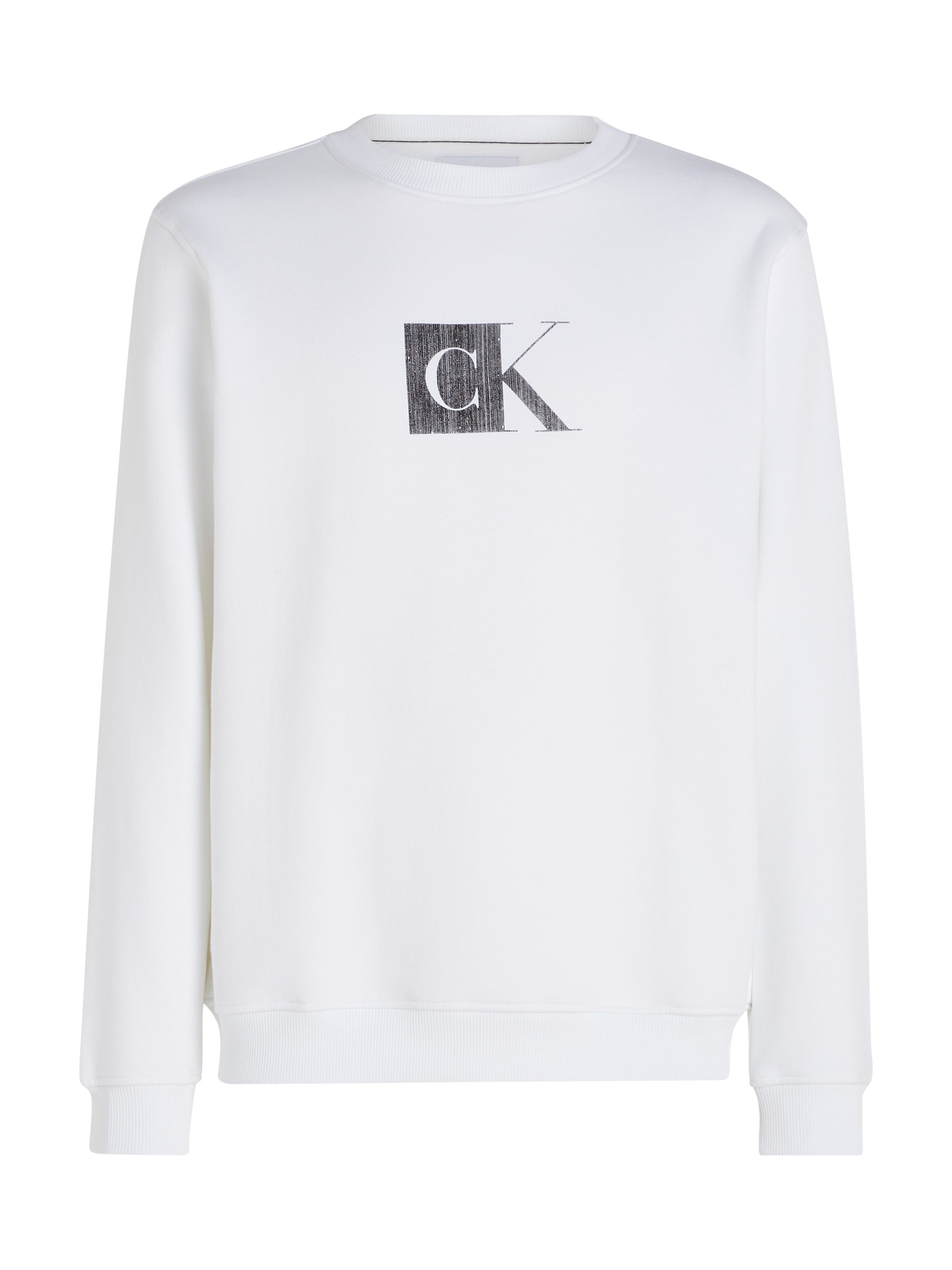 Calvin Klein Sweatshirt OUTLINE MONOLOGO CREW NECK