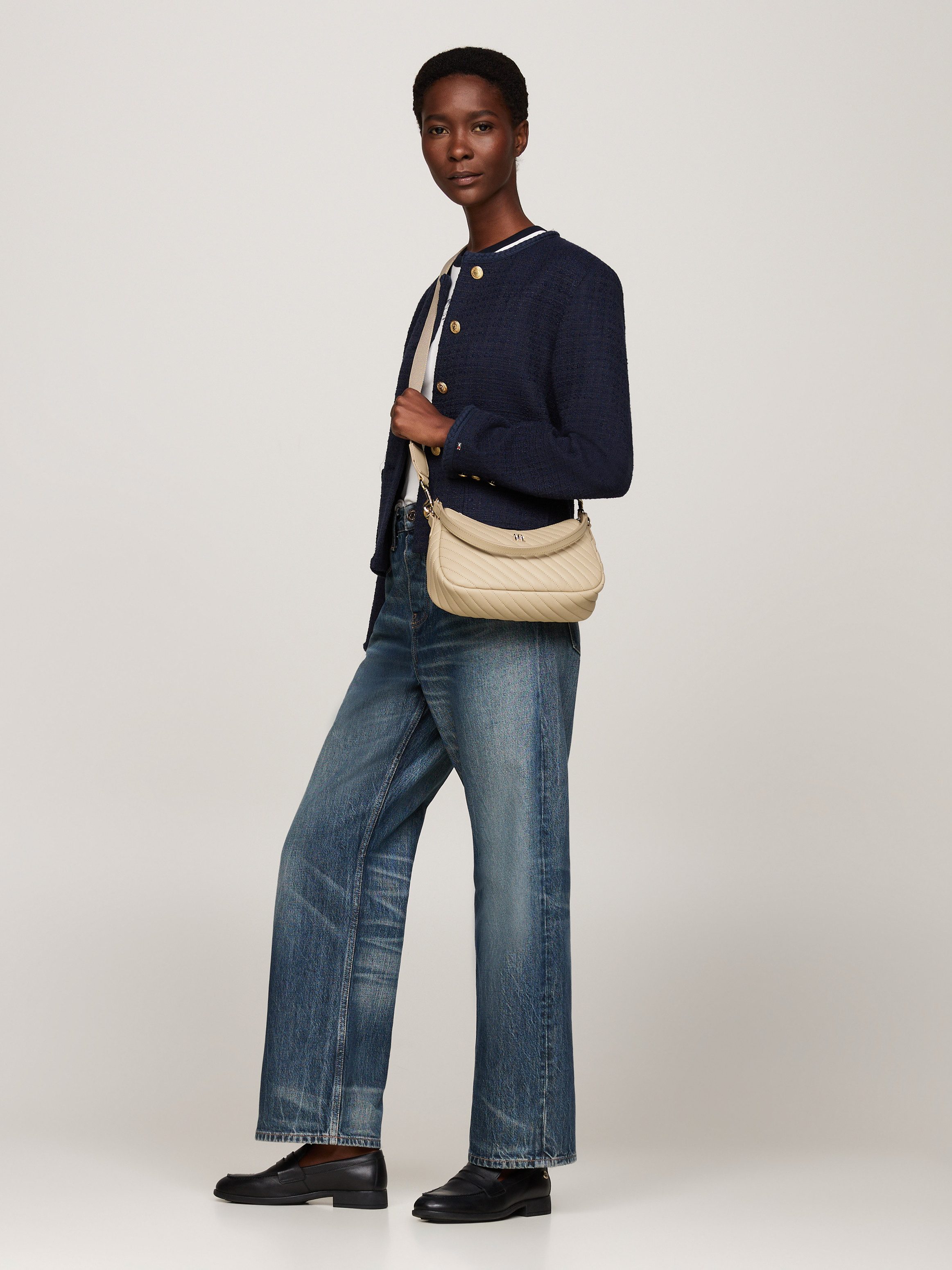 Tommy Hilfiger Schoudertas Women POPPY REFORM SHOULDER BAG QU Shoulder Bag (2-delig Met afneembare schouderriem)