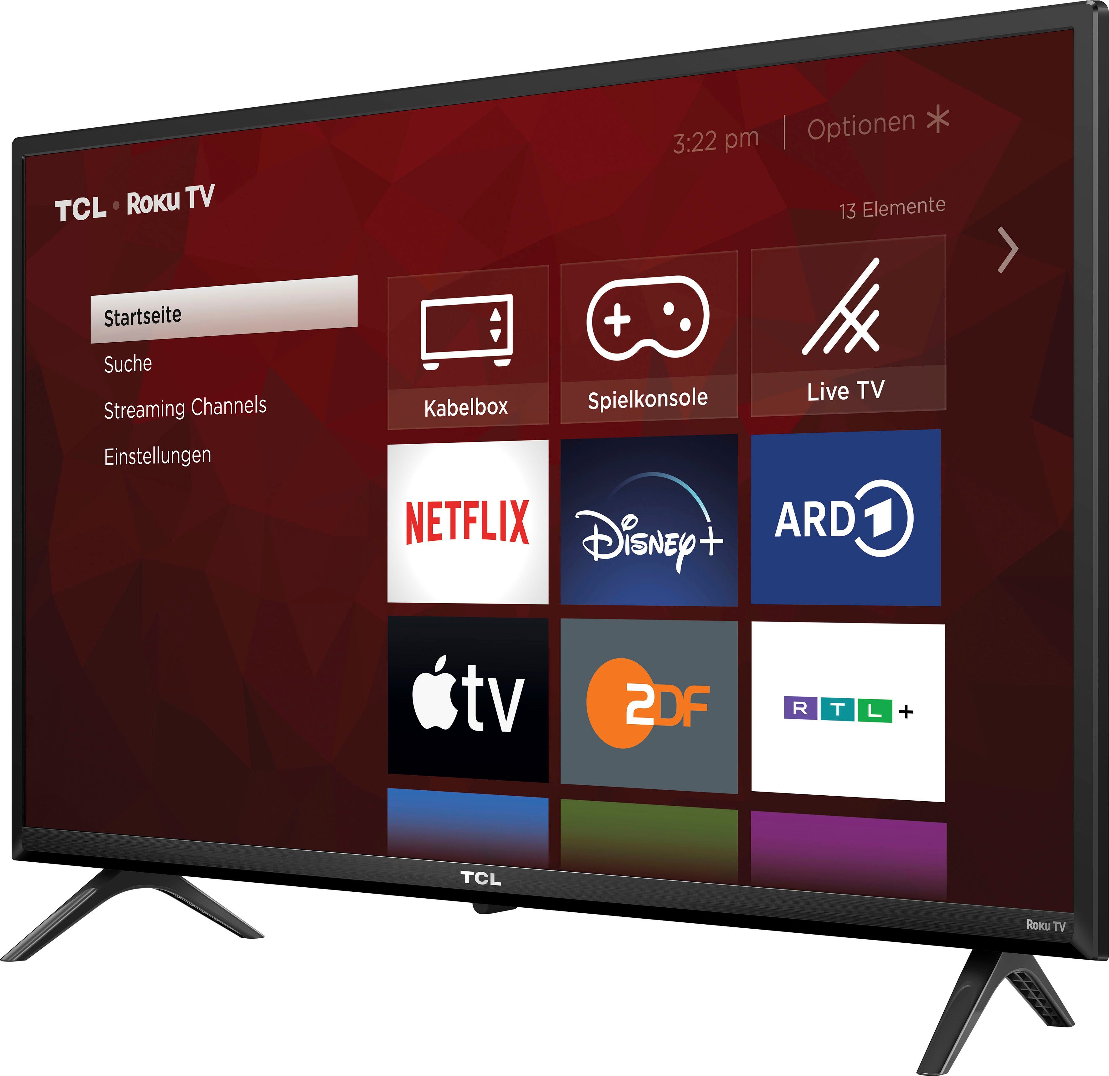 TCL LCD-led-TV 32RS530X1, 80 cm / 32", HD, Smart TV, Roku TV, Smart HDR, HDR10, Chromecast, Youtube, Netflix