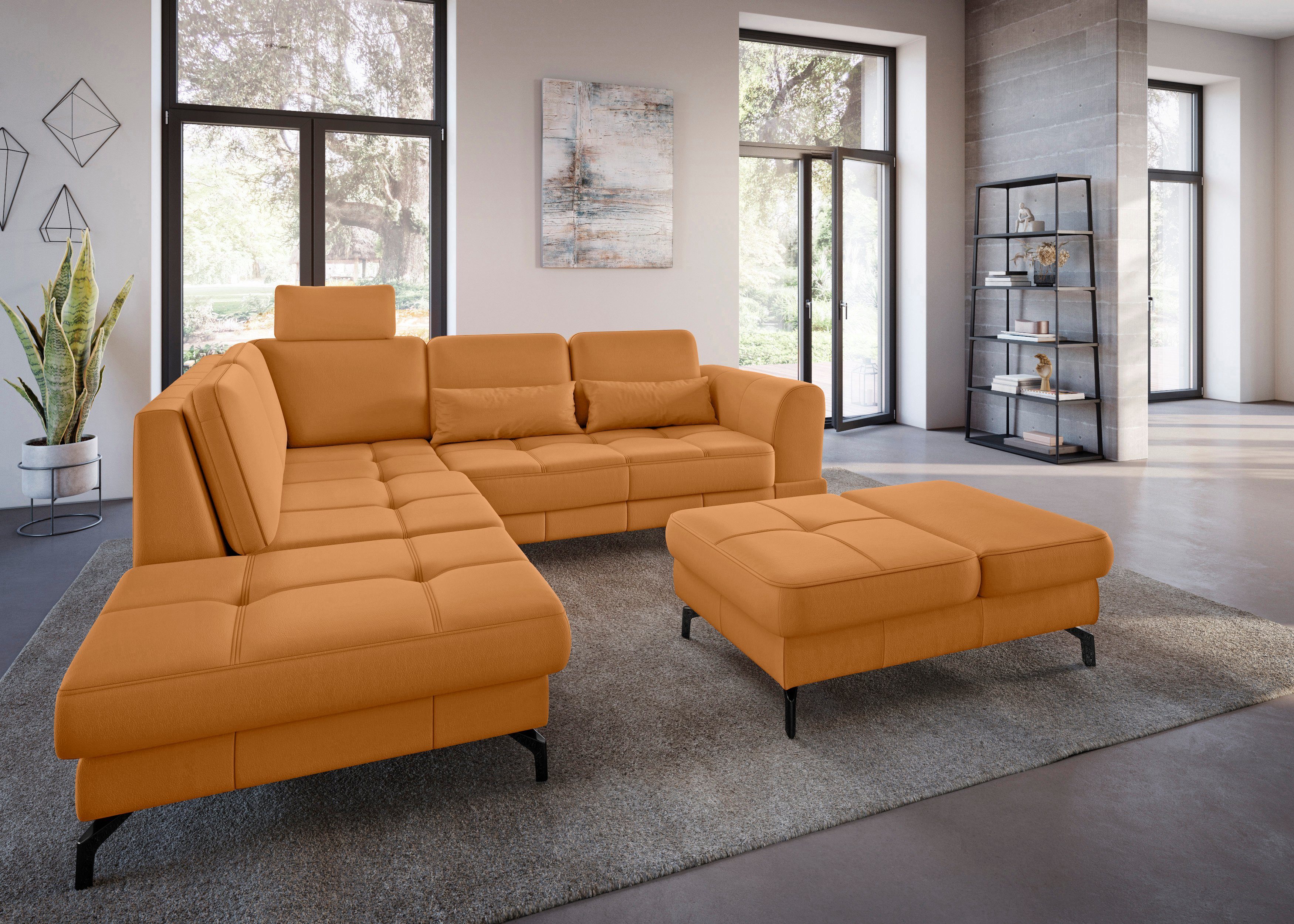 sit&more Hocker Bendigo met inklapfunctie, bodemvrijheid 12 cm, naar keuze in 2 pootkleuren