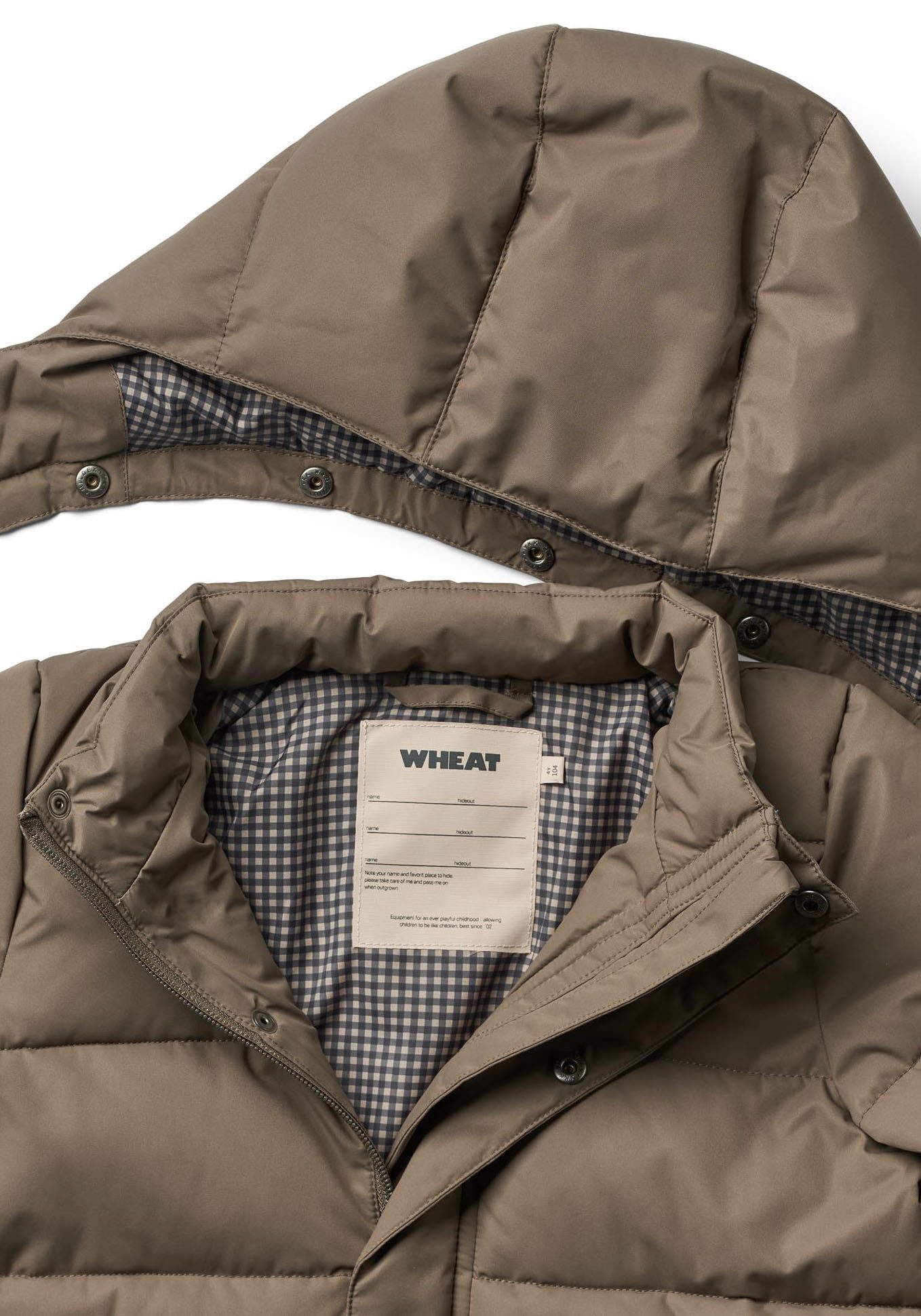 WHEAT Gewatteerde jas Puffer Jacket Gael waterdicht, ademend
