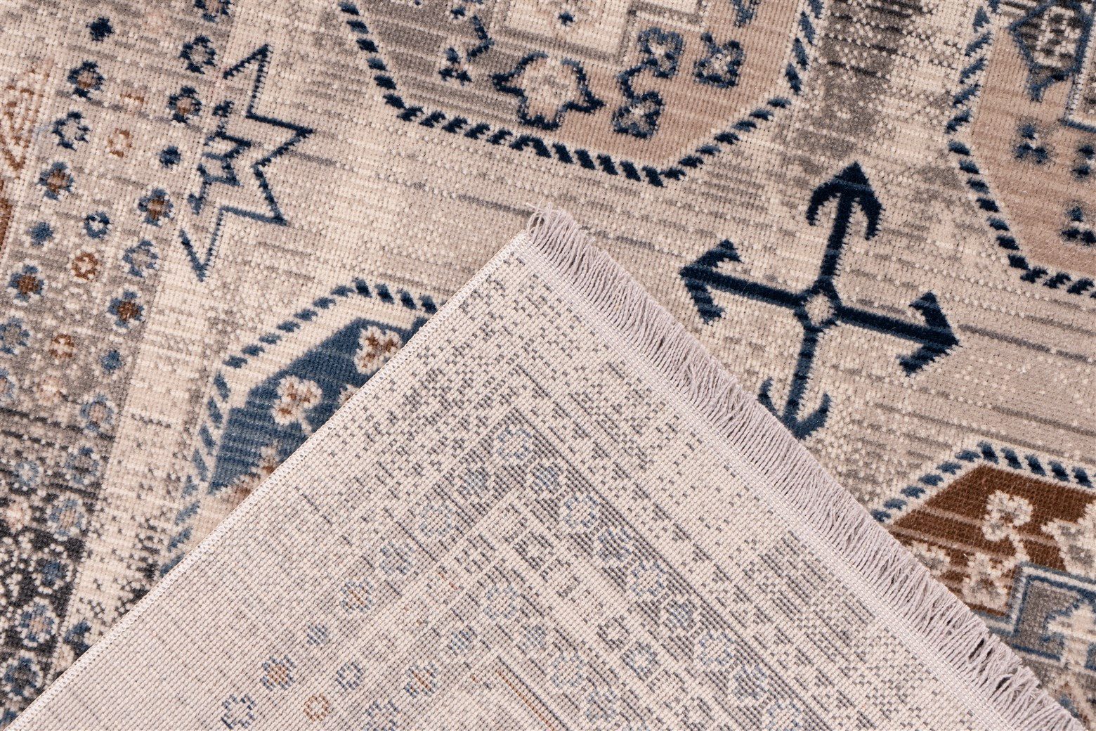 me gusta Vloerkleed Anouk 425 Vervaagde look, oriëntaals ontwerp, onderhoudsvriendelijk