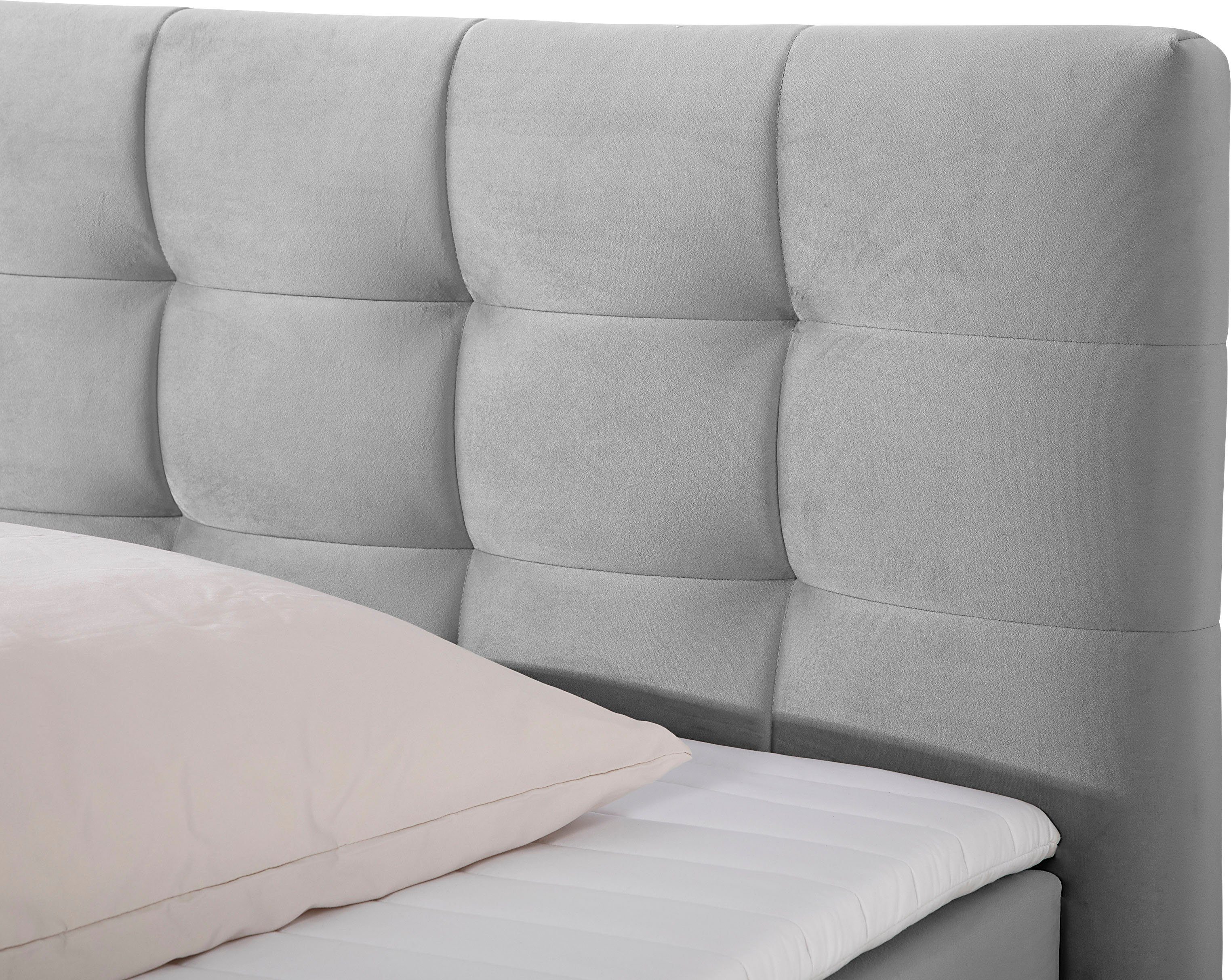 Home affaire Boxspring Moulay incl. topmatras, in 3 hardheden, tfk ook in hardheid 4