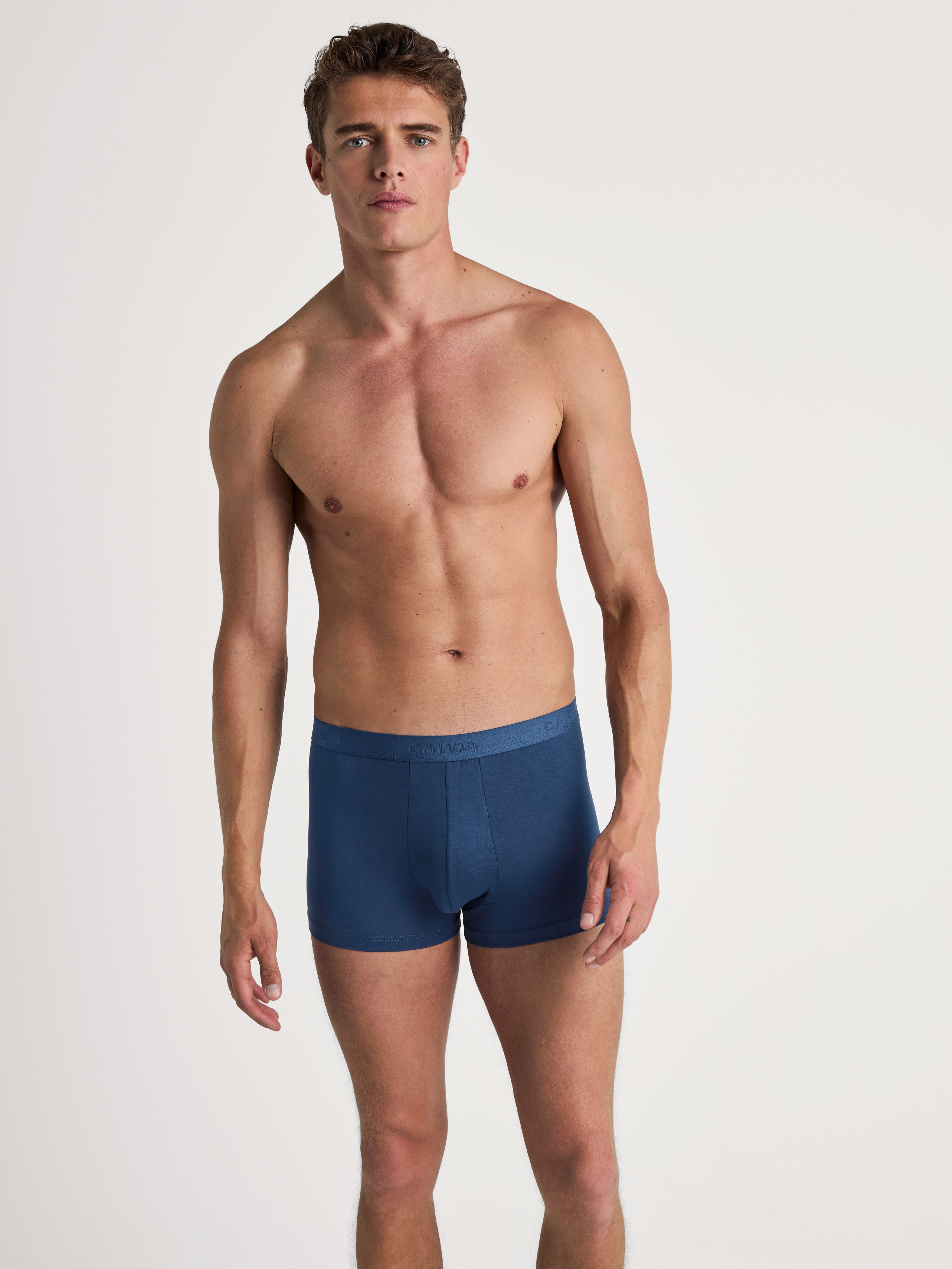 CALIDA Boxershort Evolution met logo-tekst en softband