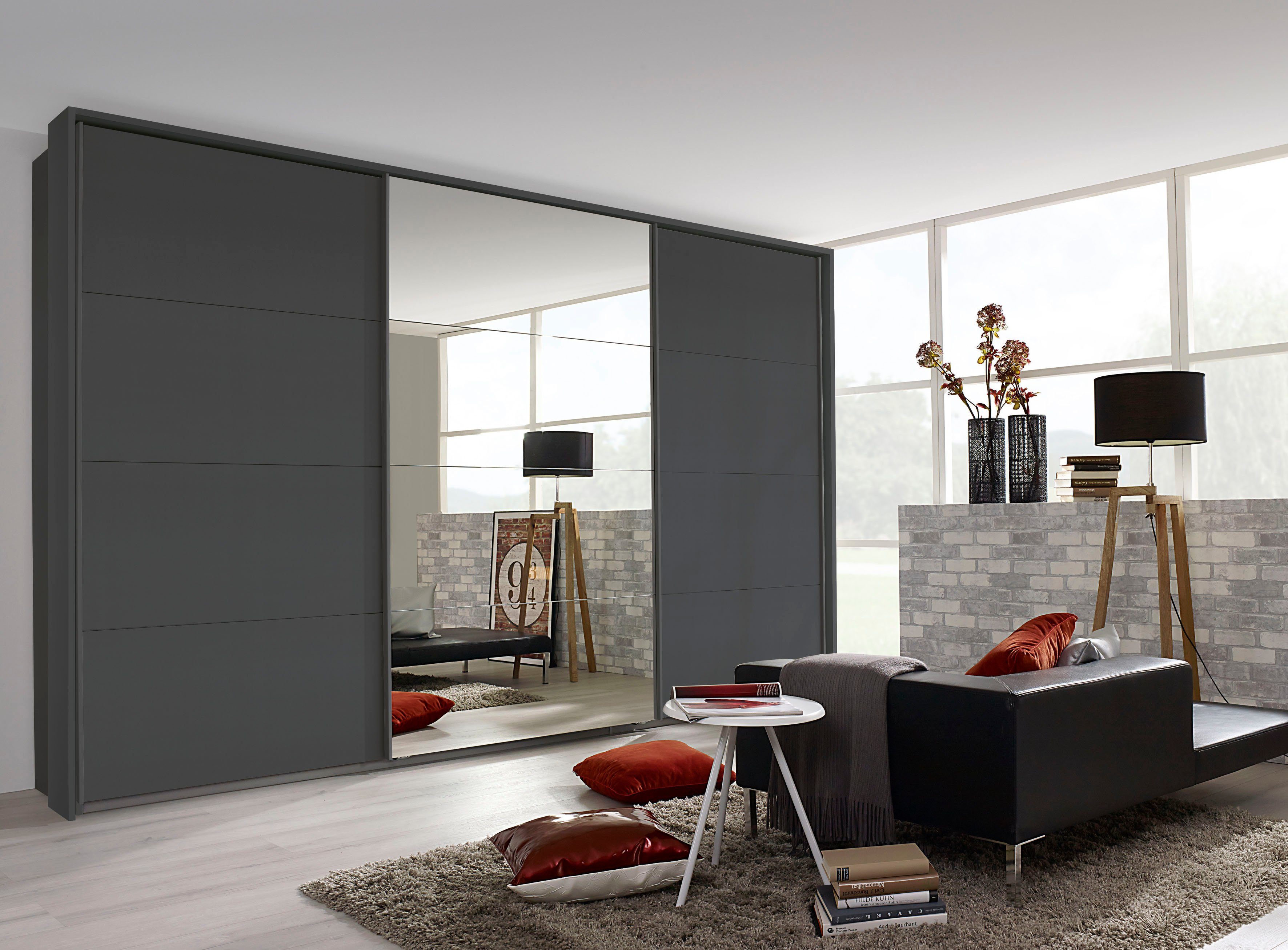rauch Zweefdeurkast Kledingkast Kast Garderobe Slaapkamerkast TUBONA met uitgebreide binneninrichting en passe-partout made in germany