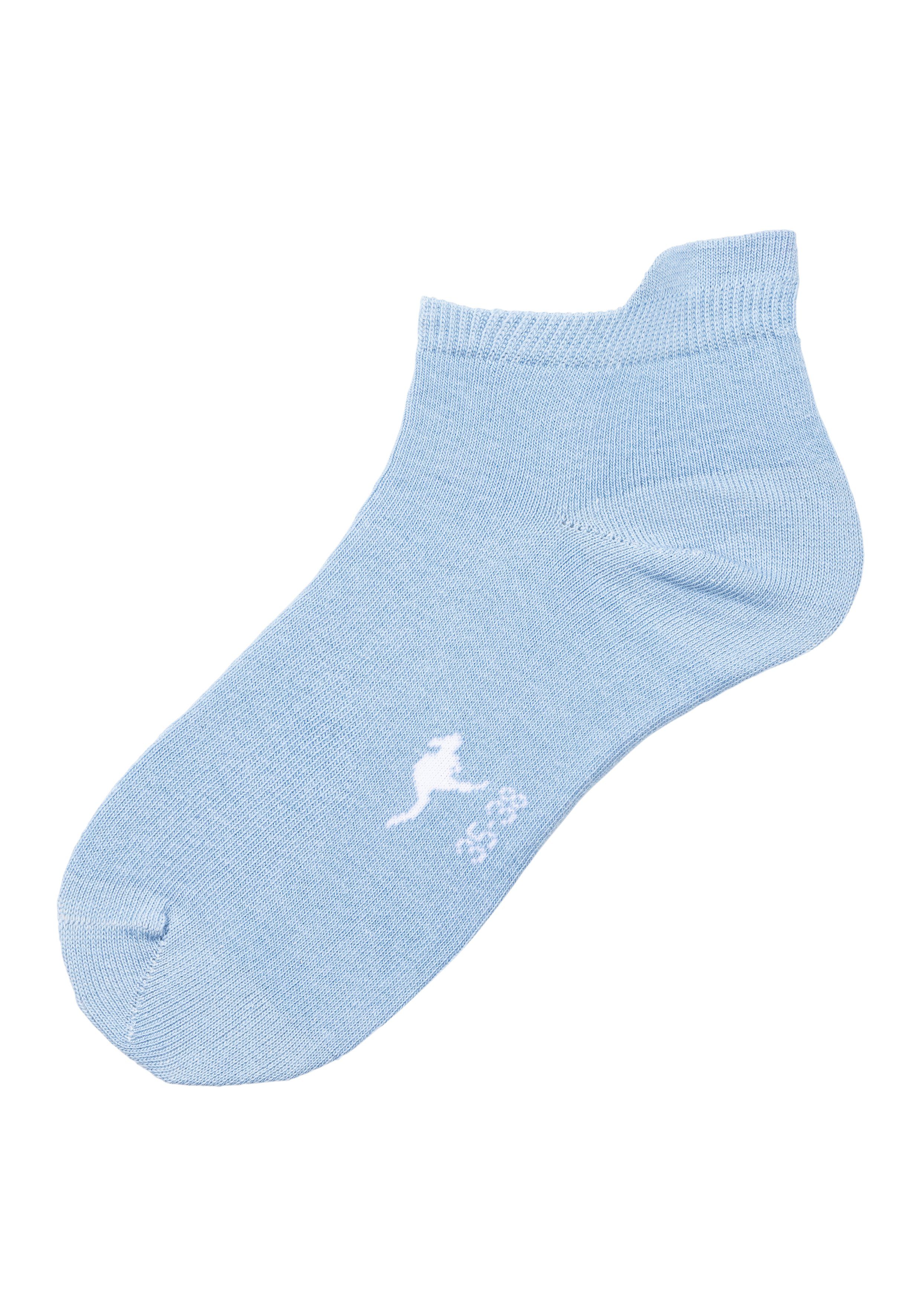 KangaROOS Sneakersokken met verlengd boord aan de achterkant (set 10 paar)