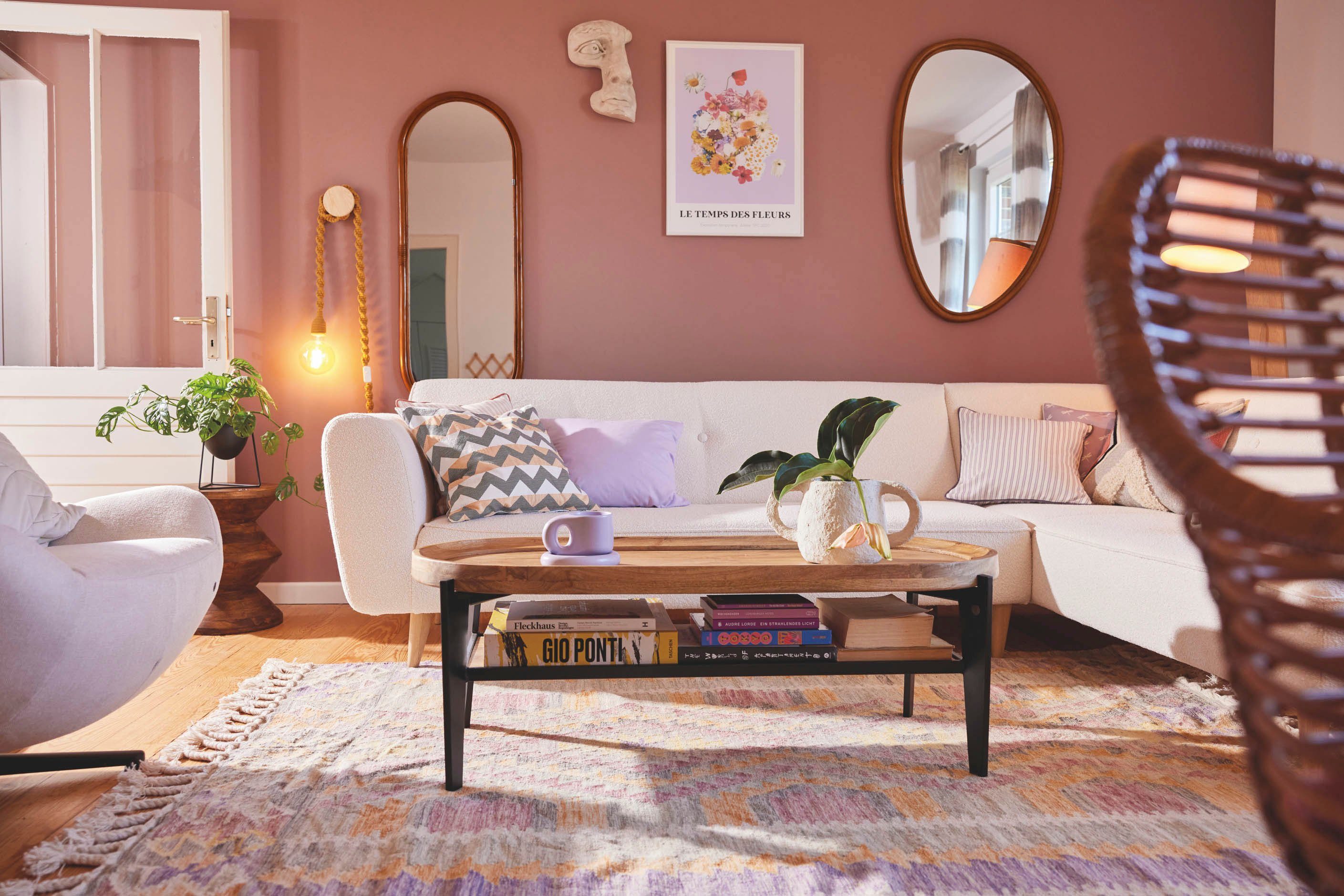 TOM TAILOR HOME Wandspiegel met tom tailor metalen ring aan het frame