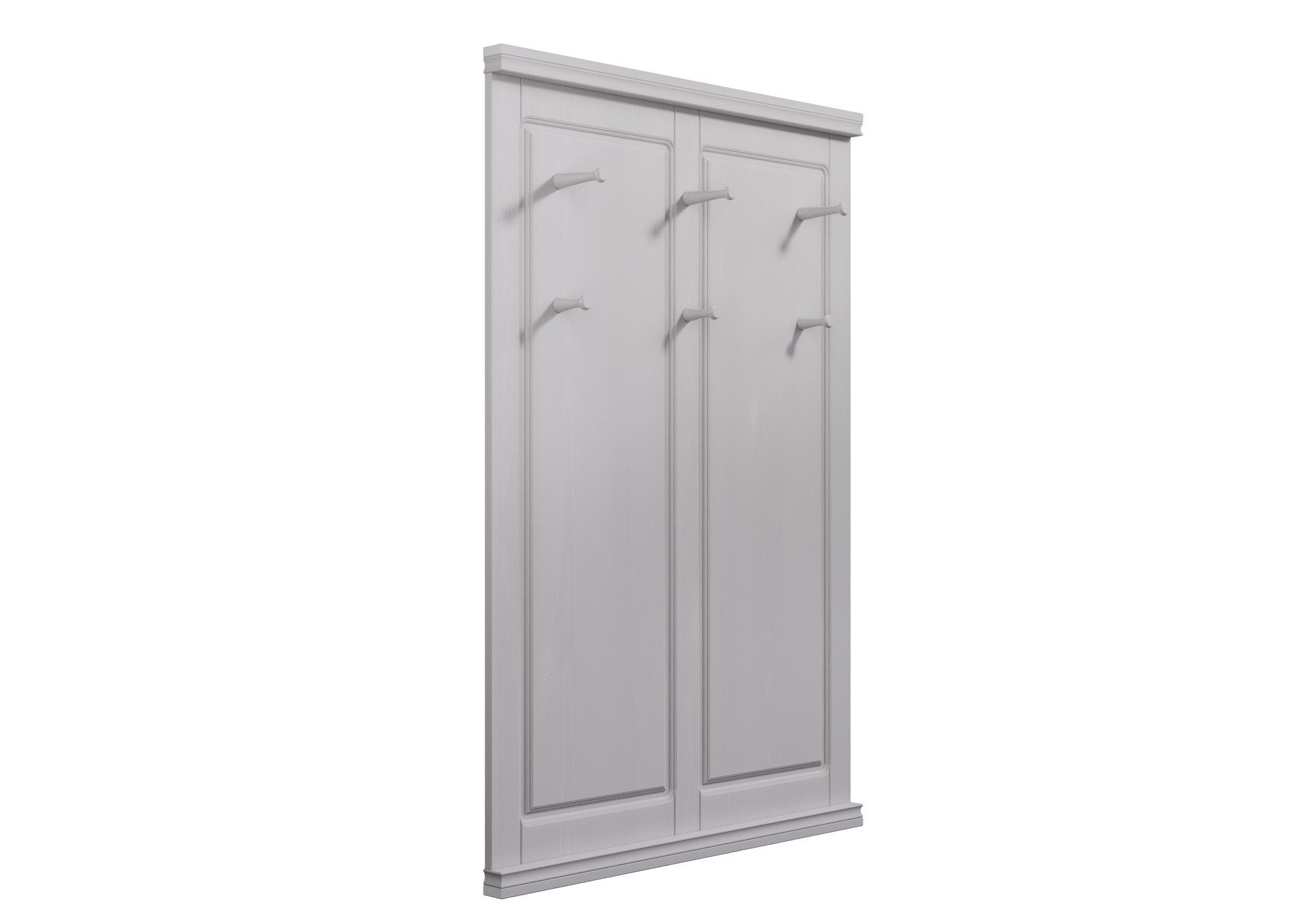 Home affaire Kapstokpaneel Gotland van massief grenen, fsc®-gecertificeerd, met 6 haken, 85 cm breed