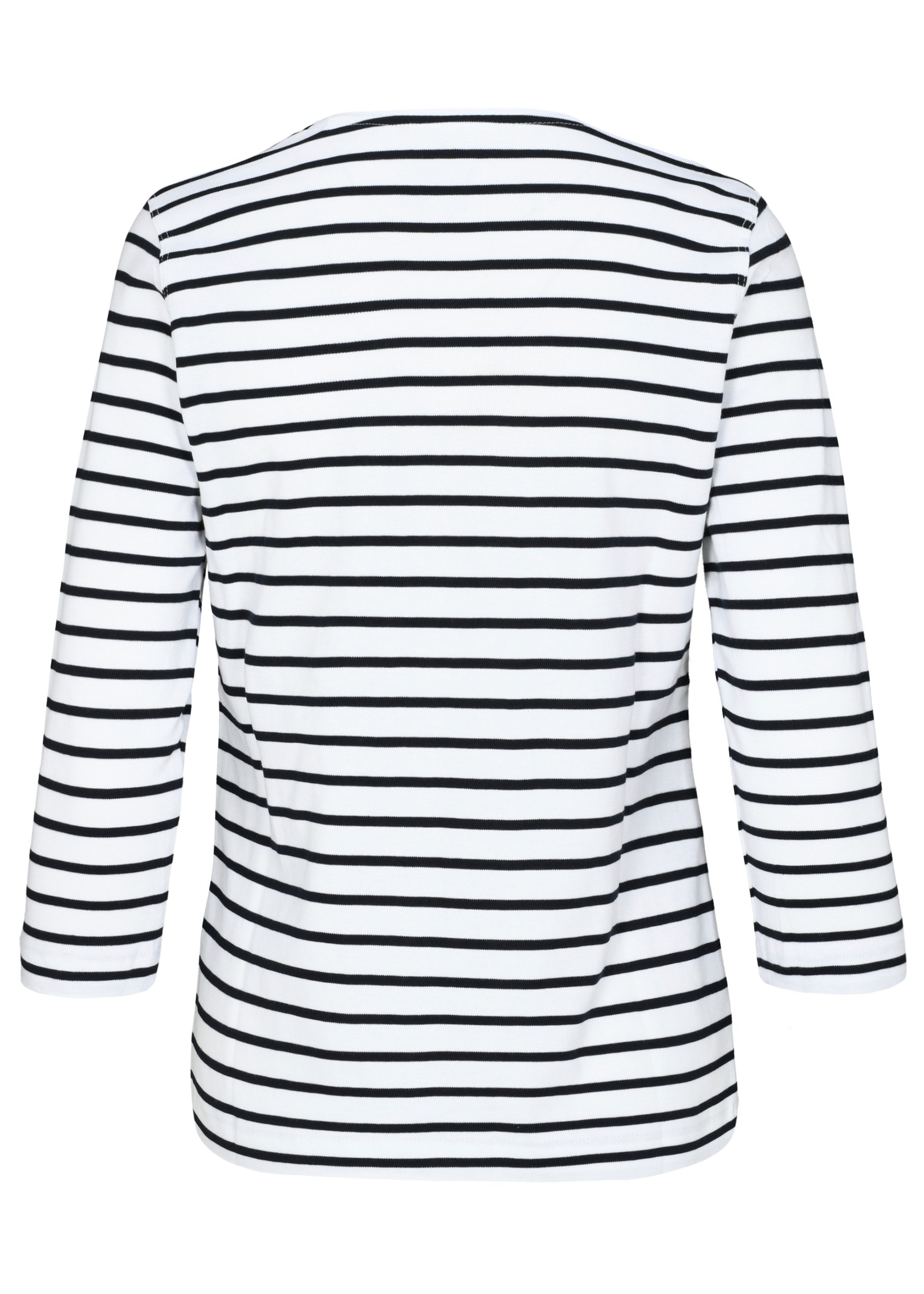 Clarina Shirt met ronde hals NICOLE Pima katoen interlock