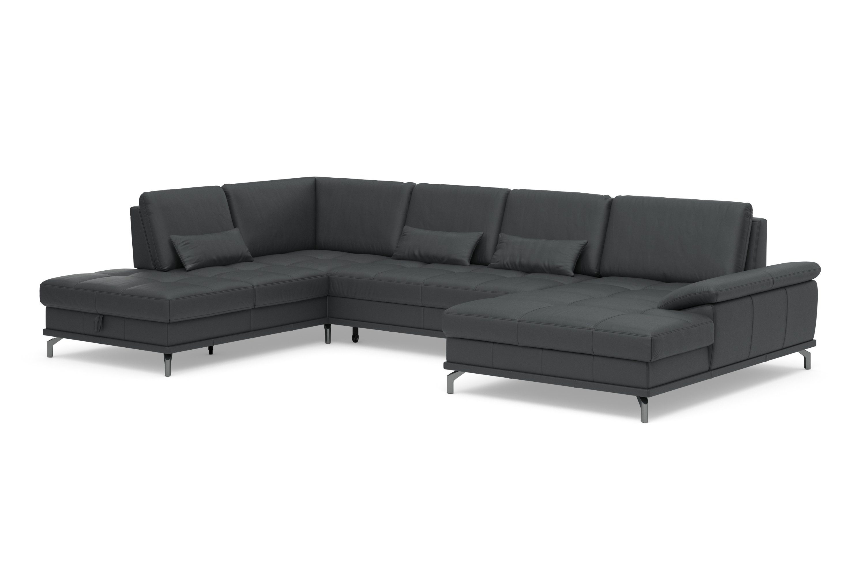 Places of Style Zithoek Costello U-vorm, met zitdiepteverstelling, armleuningverstelling en