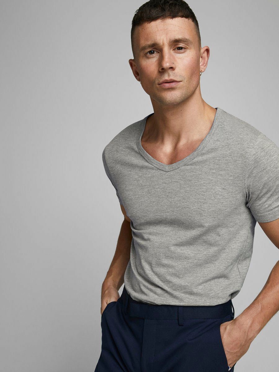 Jack & Jones T-shirt SLIM- FIT BASIC TEE V-NECK