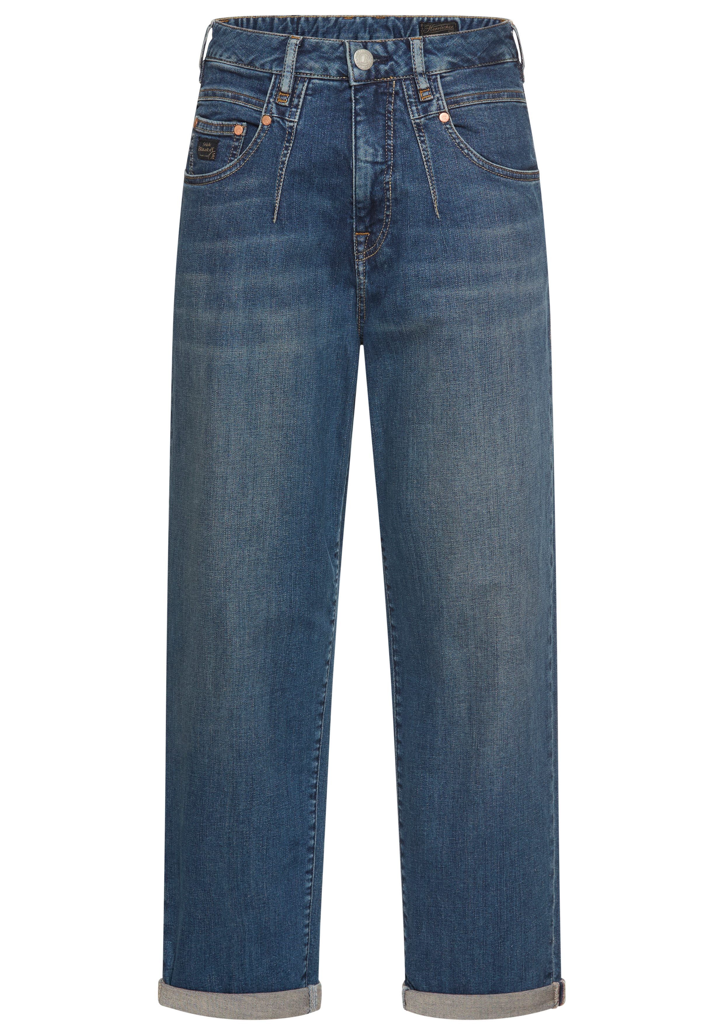 Herrlicher High-waist jeans BROOKE ORGANIC DENIM