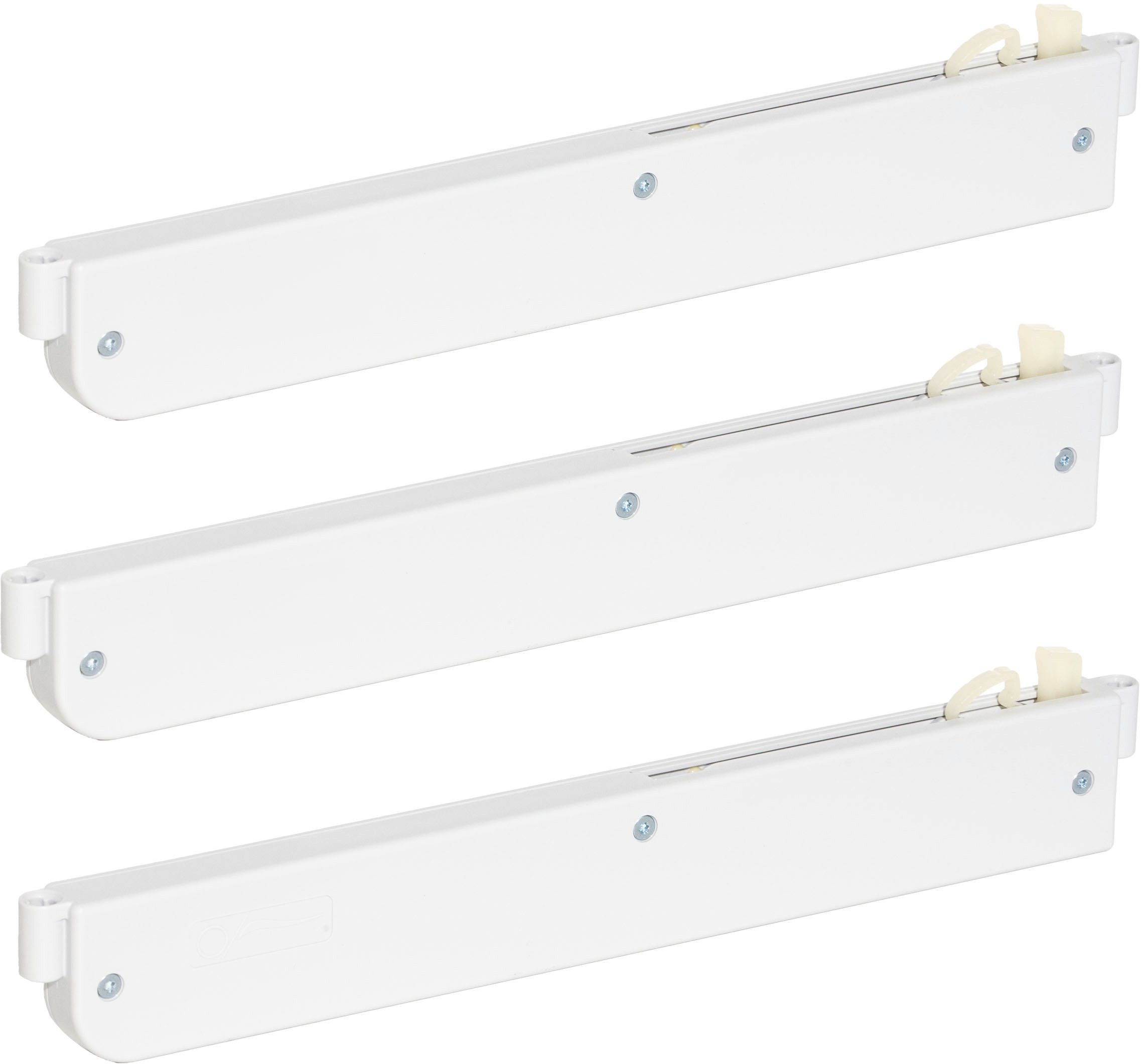 rauch Schuifdeur zelfsluitend Accessoires 3-pack voor 4-deurs synchron-schuifdeurkasten 271 en 361 cm (set, 3 stuks)
