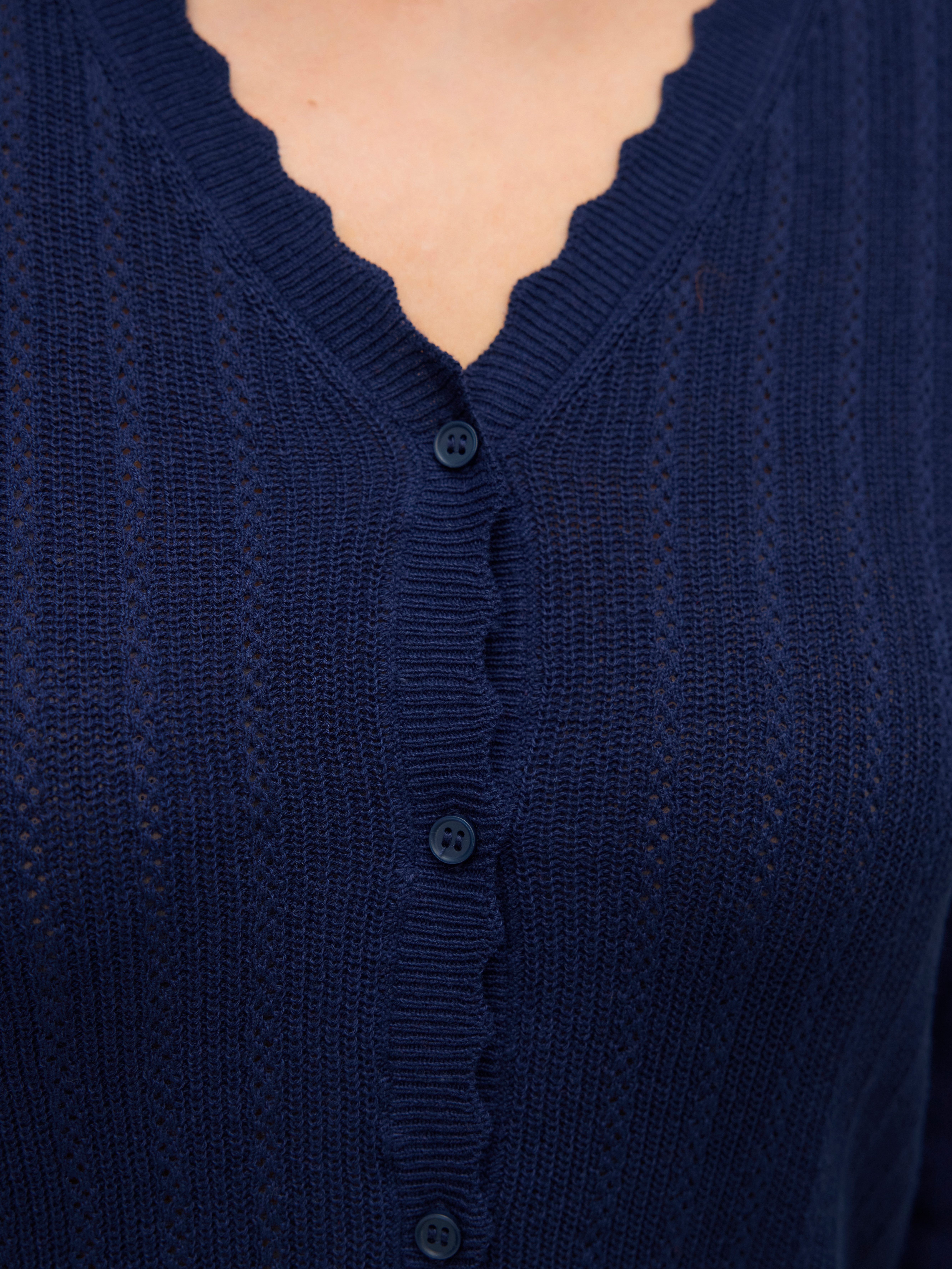 Vero Moda Vest VMLUXLIGHT POINTELLE LS V-HALS CARDIGAN