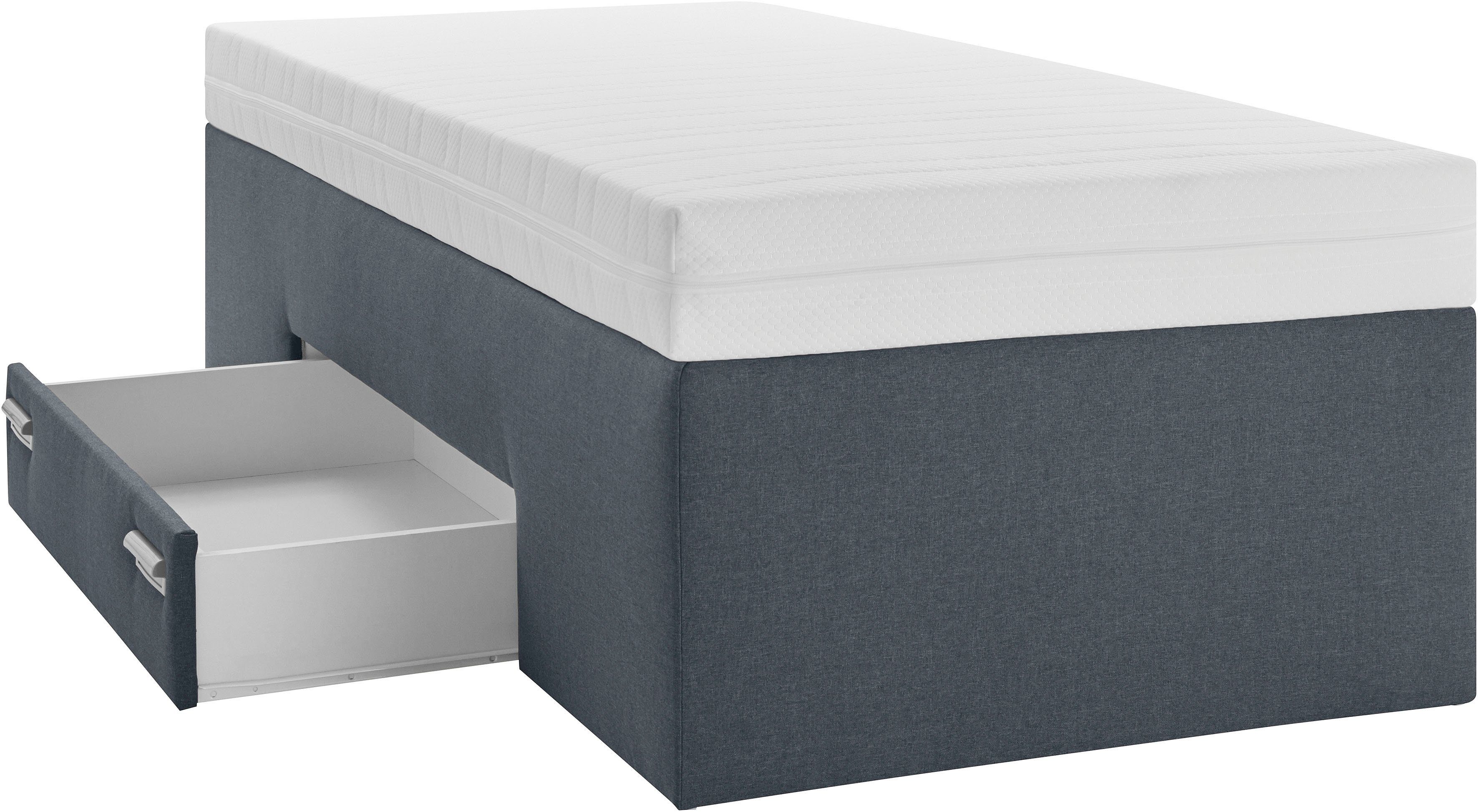Westfalia Polsterbetten Boxspring met geïntegreerde lade, vrij plaatsbaar