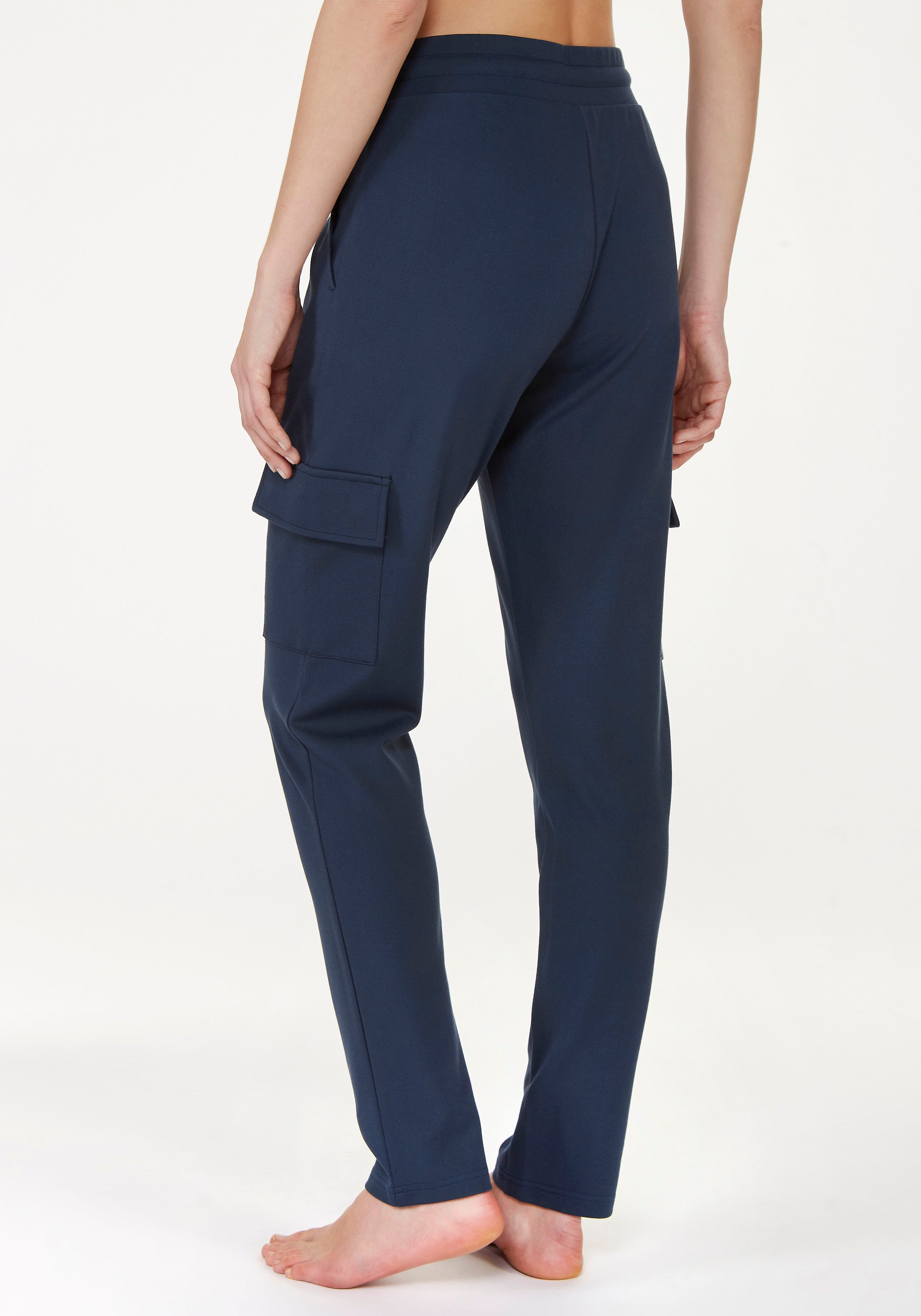 Lascana Cargobroek in zacht vloeiend materiaal, loungewear