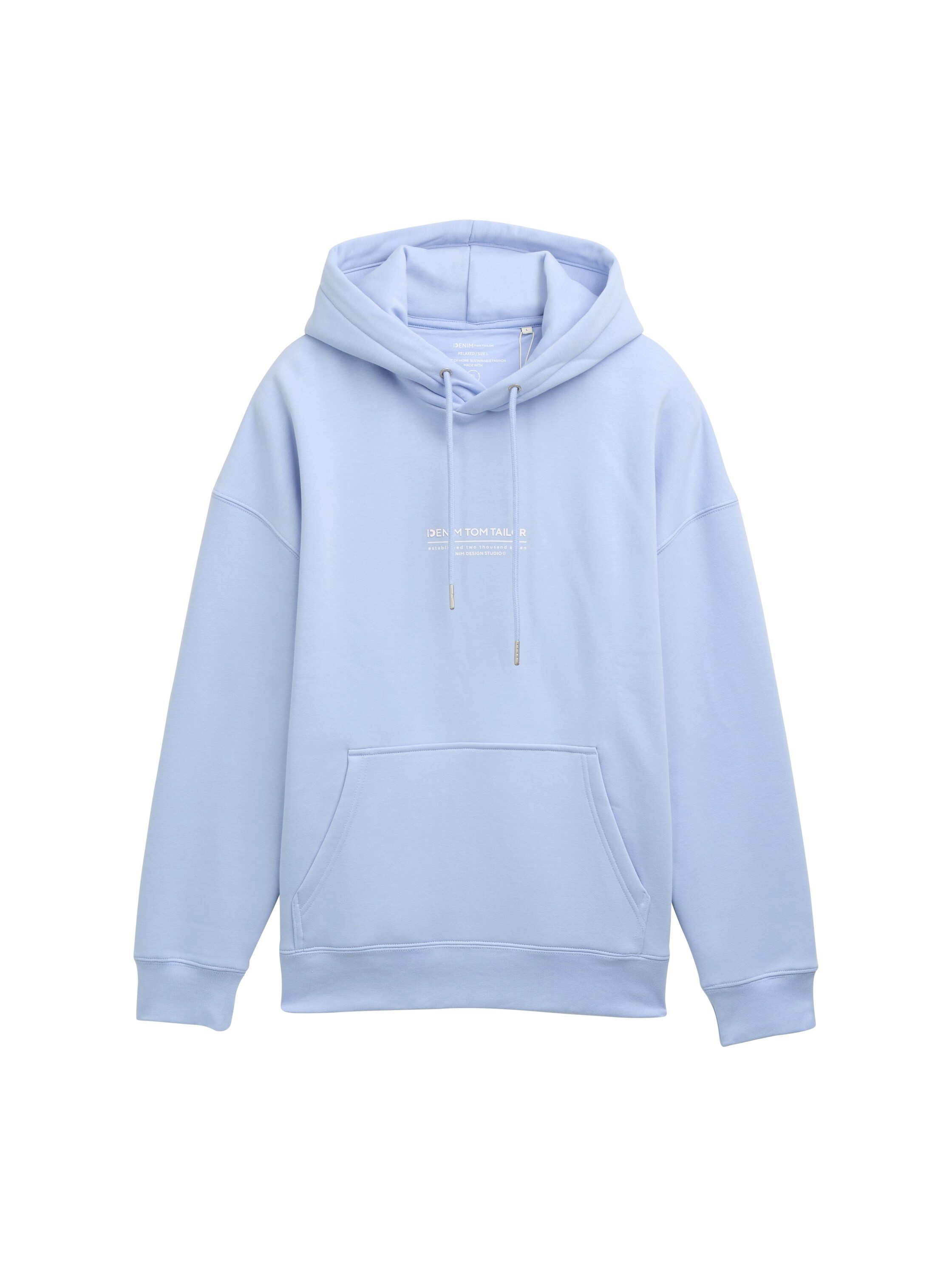 Tom Tailor Denim Hoodie met logoprint