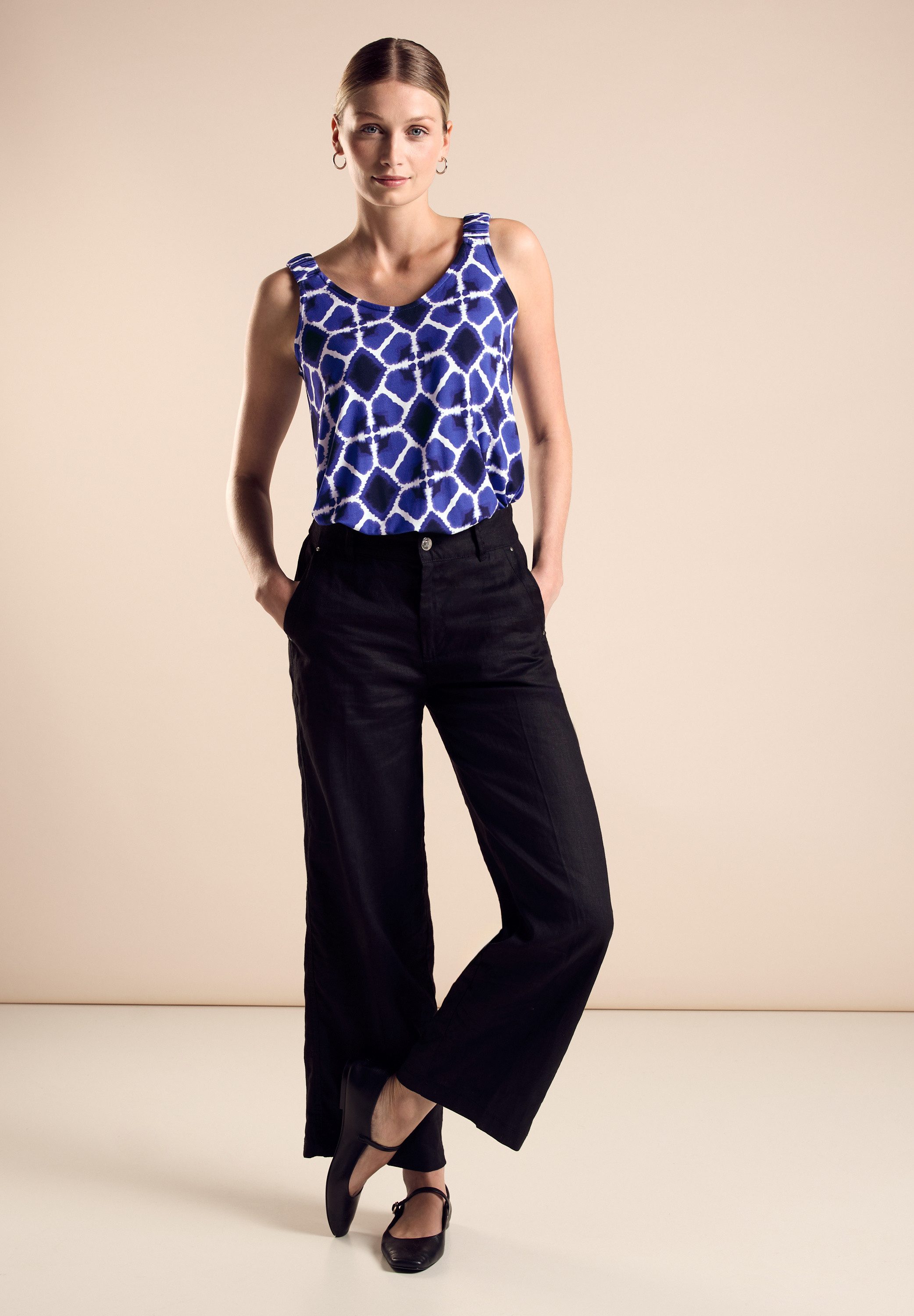 STREET ONE Shirttop met print all-over