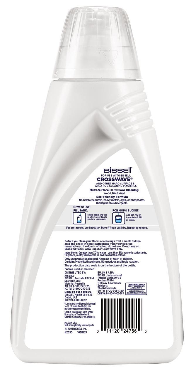 Bissell Vloerreiniger Multi Surface PET 1L Febreze-2550 (1 stuk)