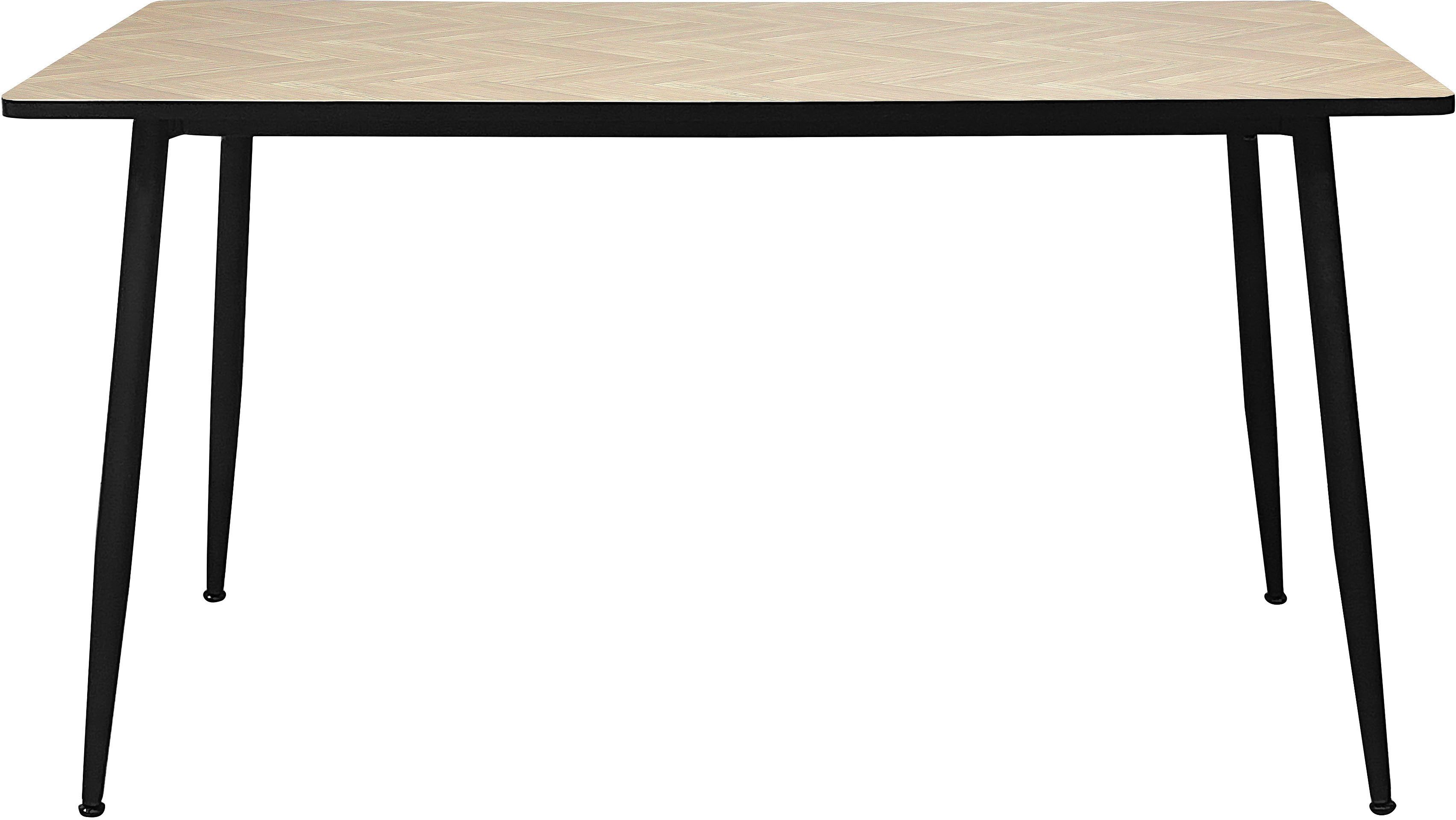 Home affaire Eettafel Arhus in trendy visgraatlook