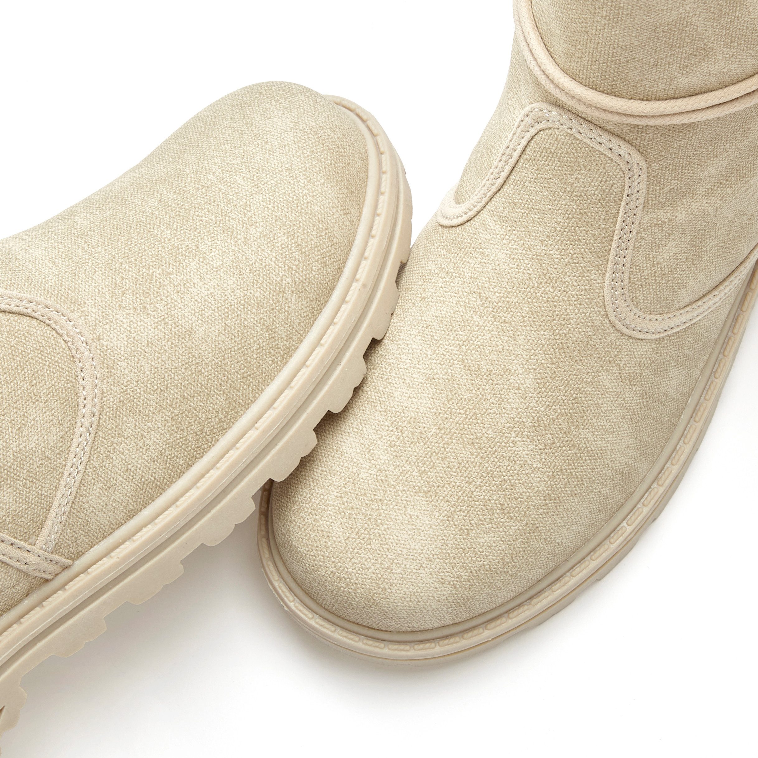 Vivance Laarsjes Boots, laarzen met verfijnde bindbanden vegan