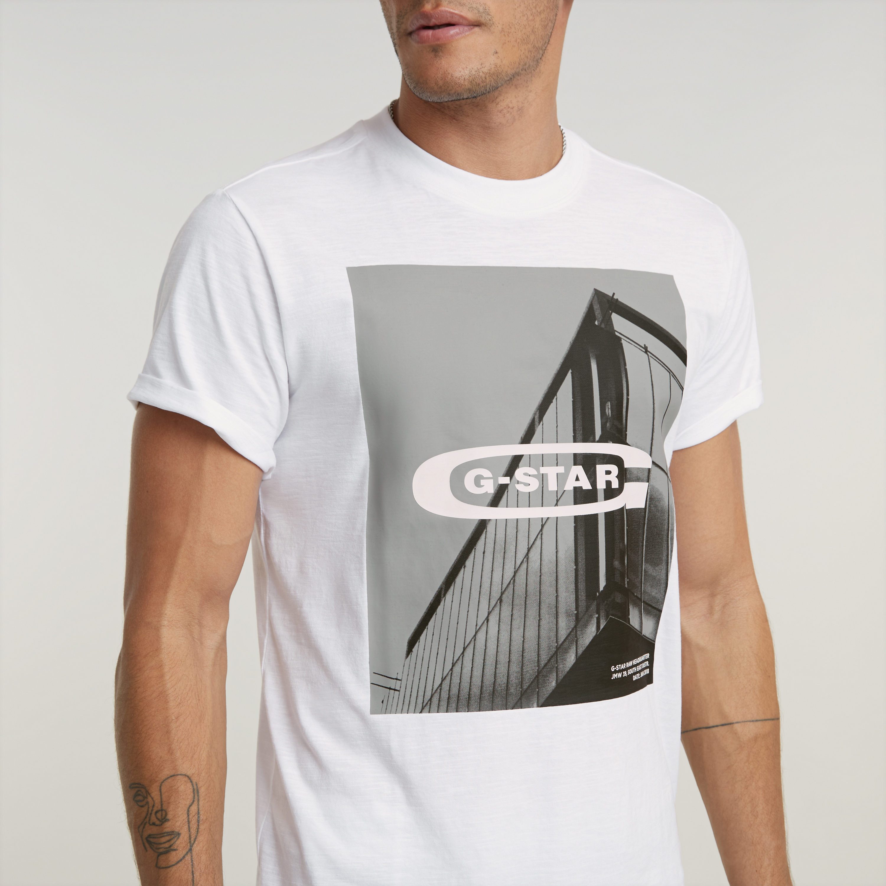 G-Star RAW T-shirt HQ oldskool logo lash r t