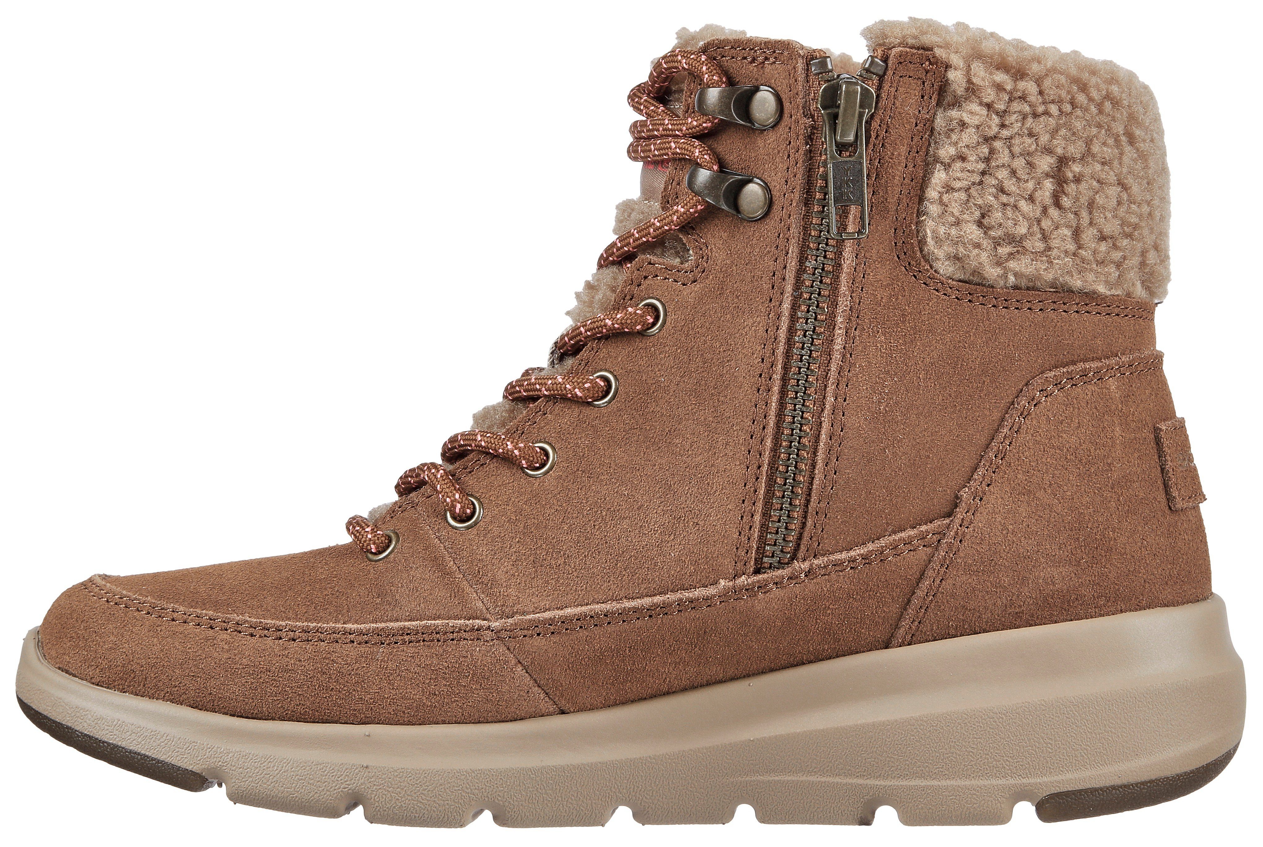 Skechers Winterlaarzen GLACIAL ULTRA Winterschoen, snowboots, veterschoenen met 3M Scotchgard-impregnering
