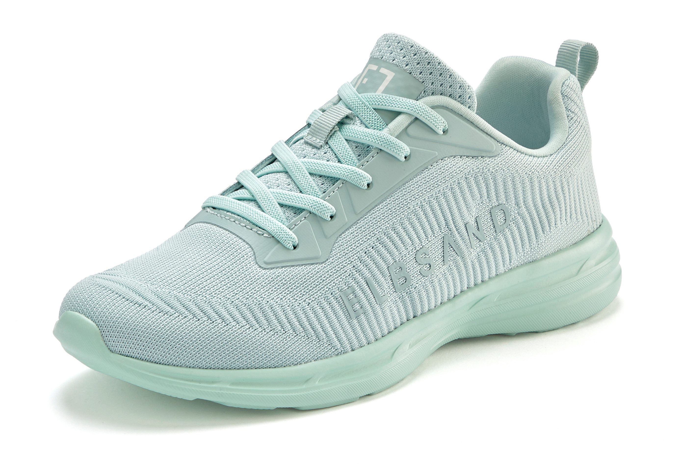 Elbsand Sneakers Vrijetijdsschoen, lage schoen met elastische banden voor snel instappen, unisex vegan