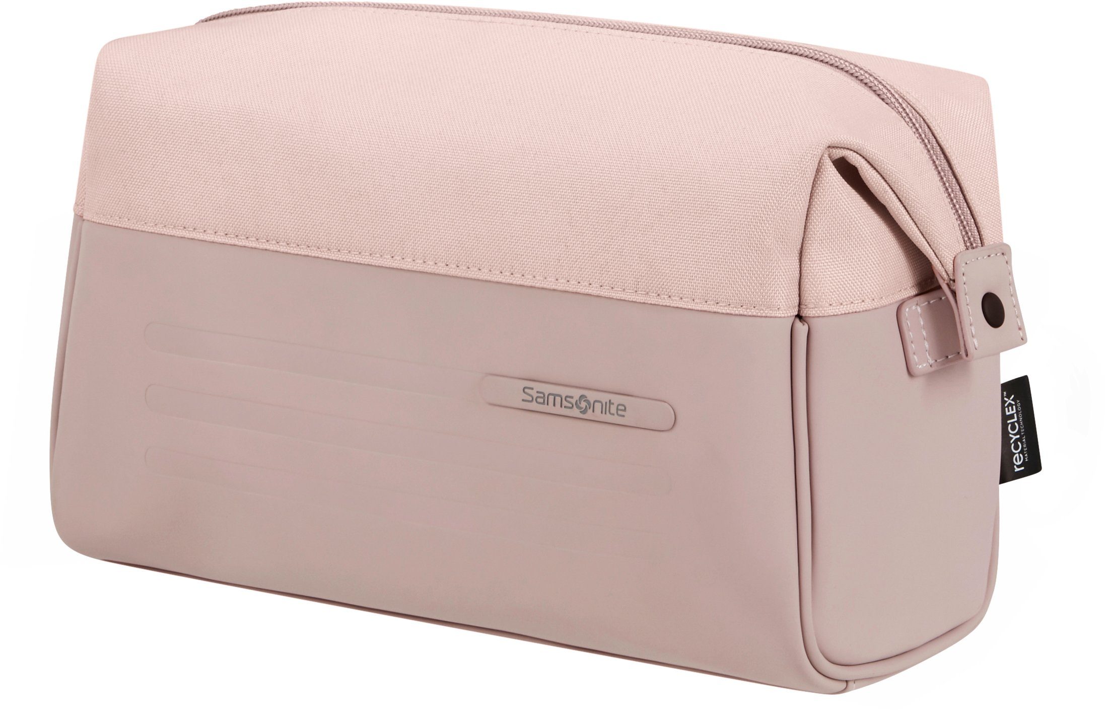 Samsonite Toilettas STACKD Toilet Kit, 15 cm Beauty-bag, beautybox, make-up etui, cosmetica box unisex toilettassen maat - roze