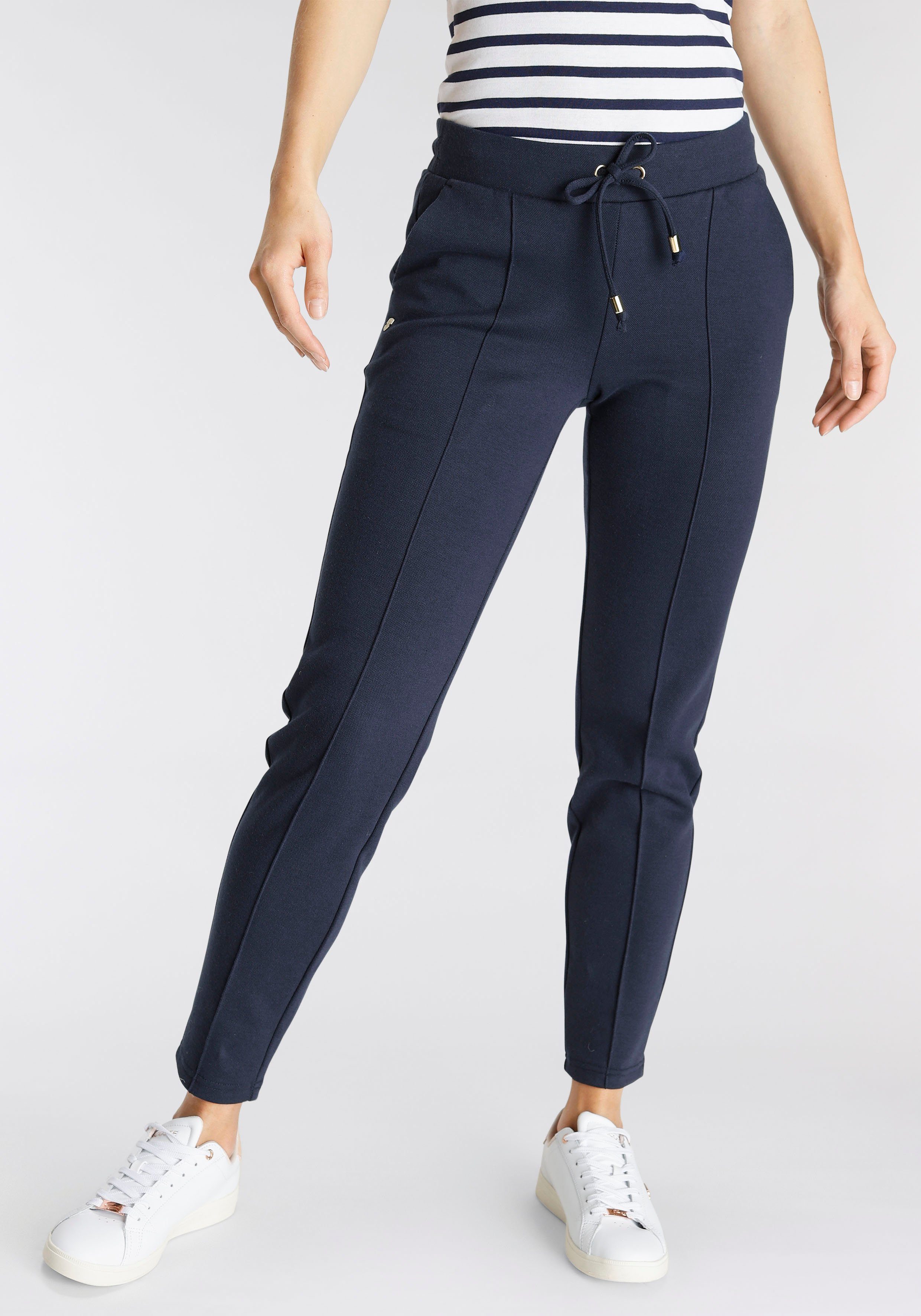 DELMAO Jogpants met trendy siernaden & elastische band - nieuwe merk!