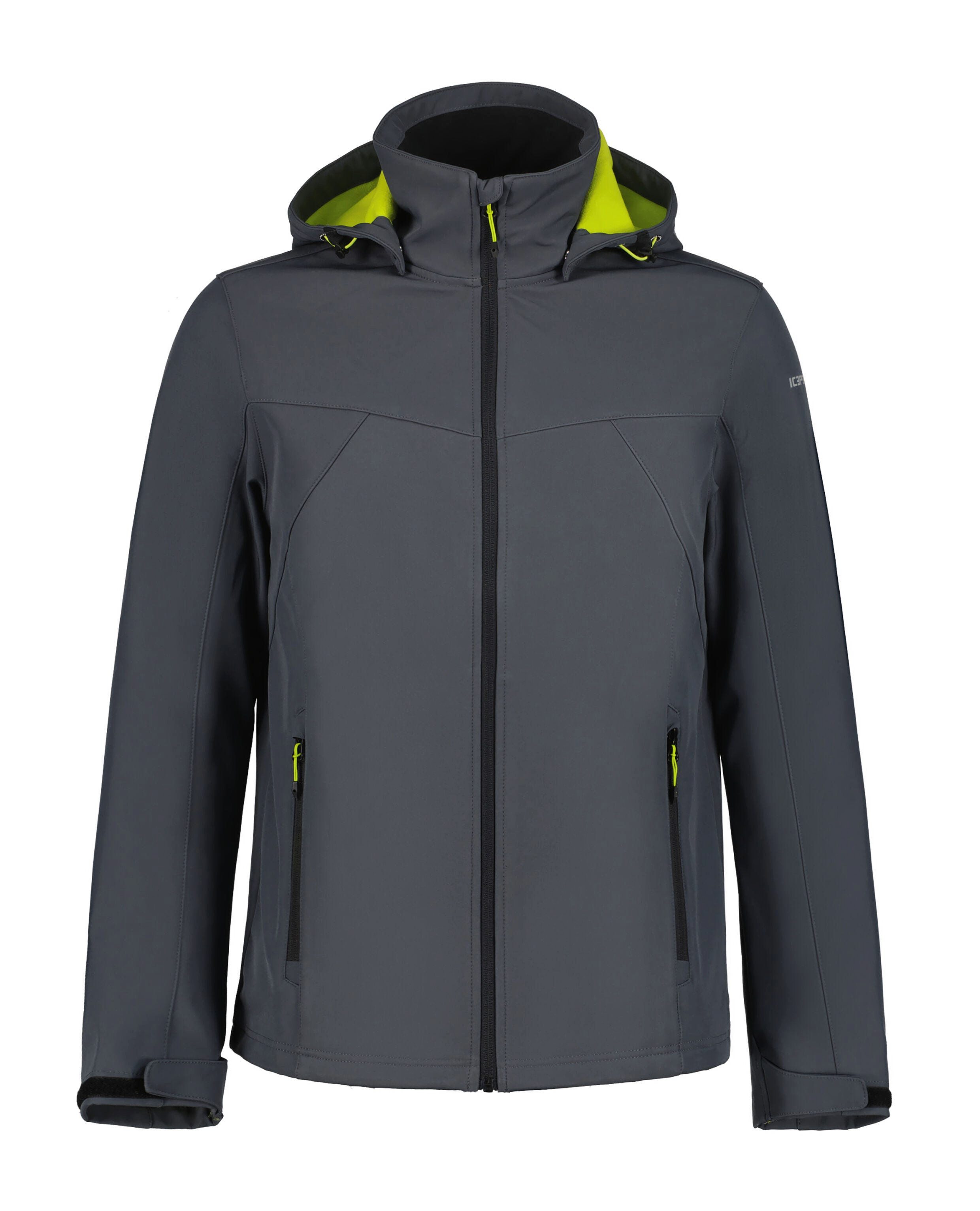 Icepeak Softshell-jack BRIMFIELD met stijlvolle logo-opschriften (1 stuk)
