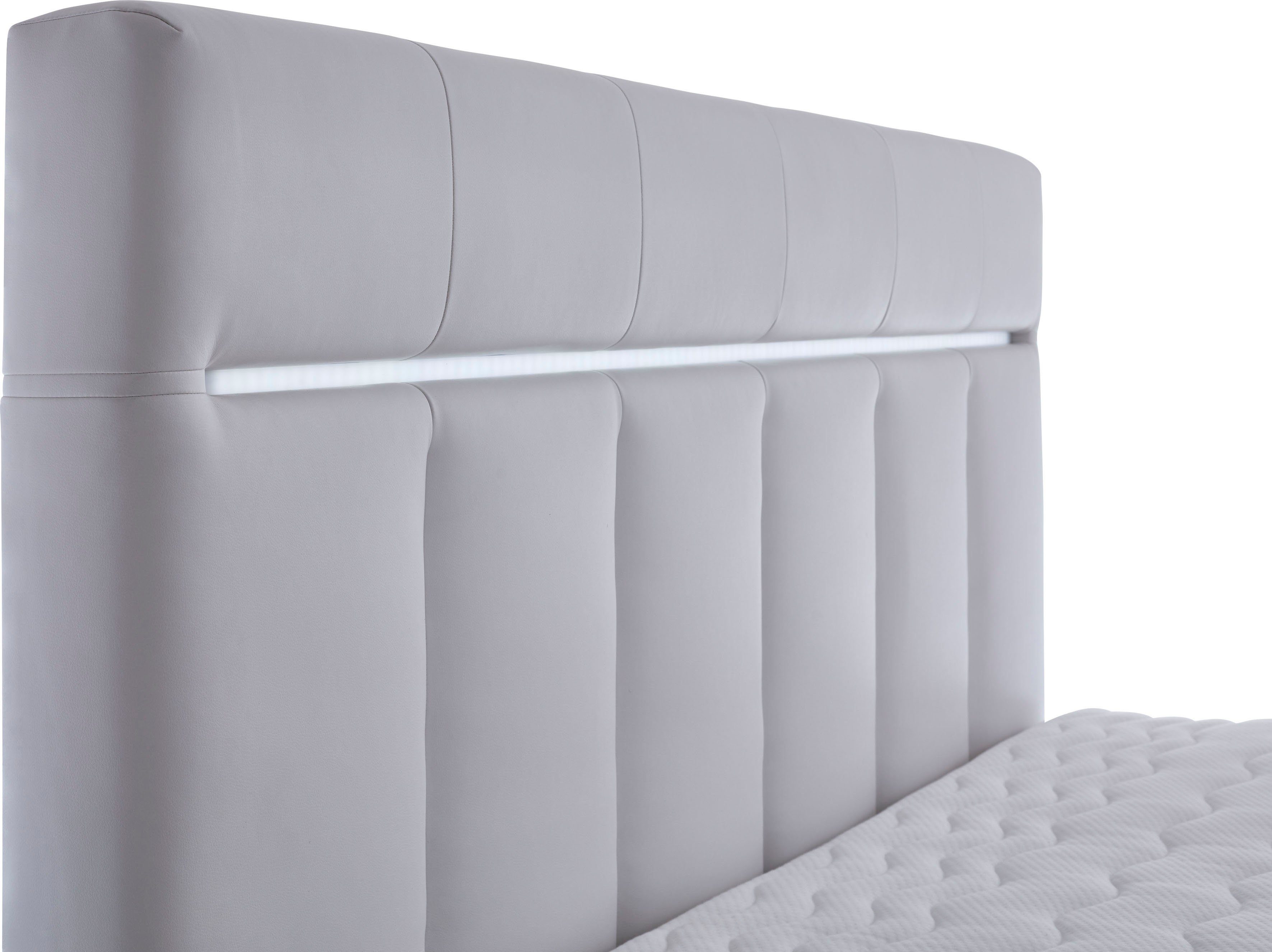 ATLANTIC home collection Boxspring TESSA met ledverlichting en bedkist