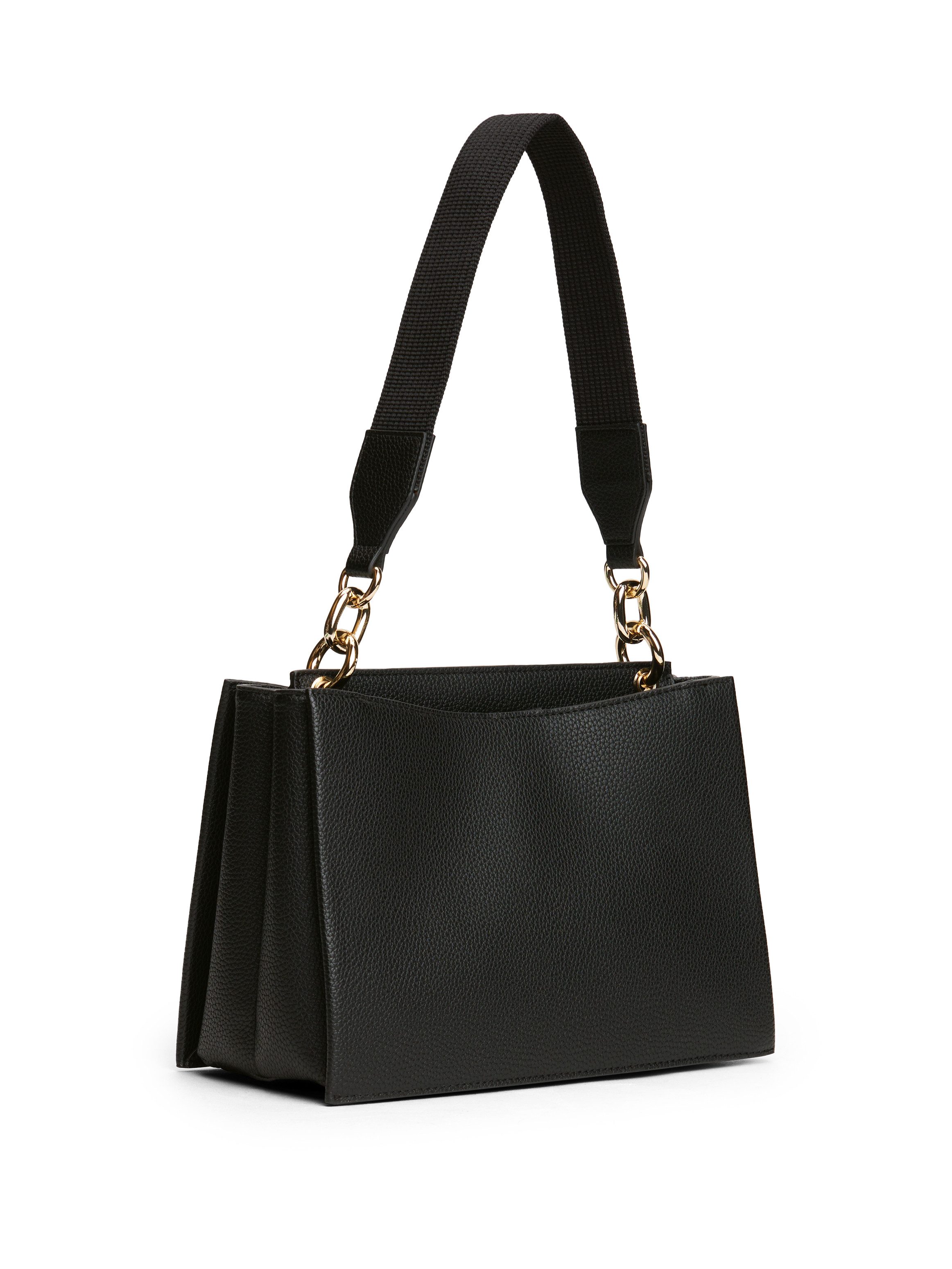 Tommy Hilfiger Tas TH HER MED SATCHEL , dames handtas, draagtas, schoudertas met th- steeksluiting