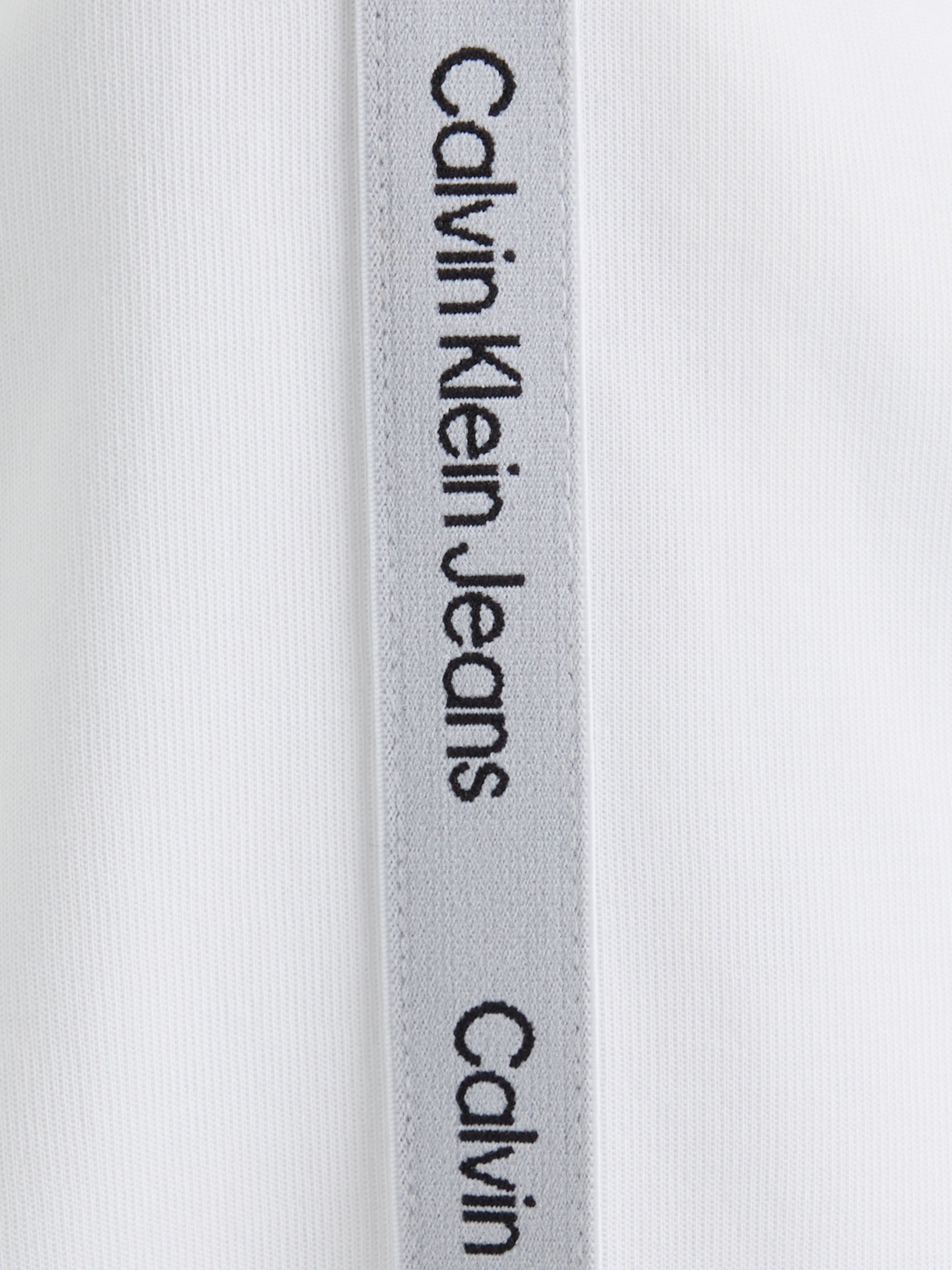 Calvin Klein Hoodie LOGO ELASTIC HOODIE met een logo-opschrift