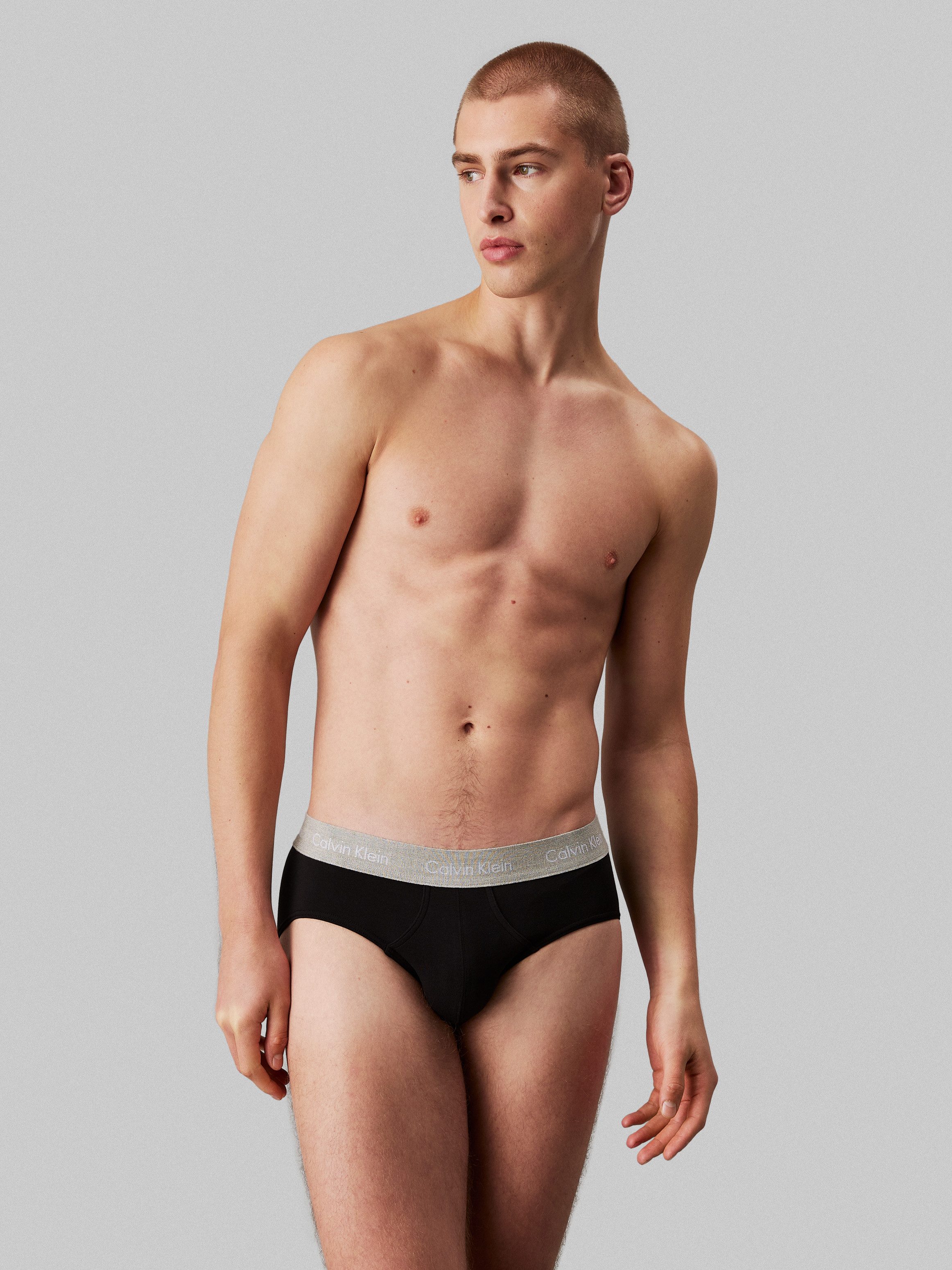 Calvin Klein Hipster met gekleurde weefband (3 stuks)