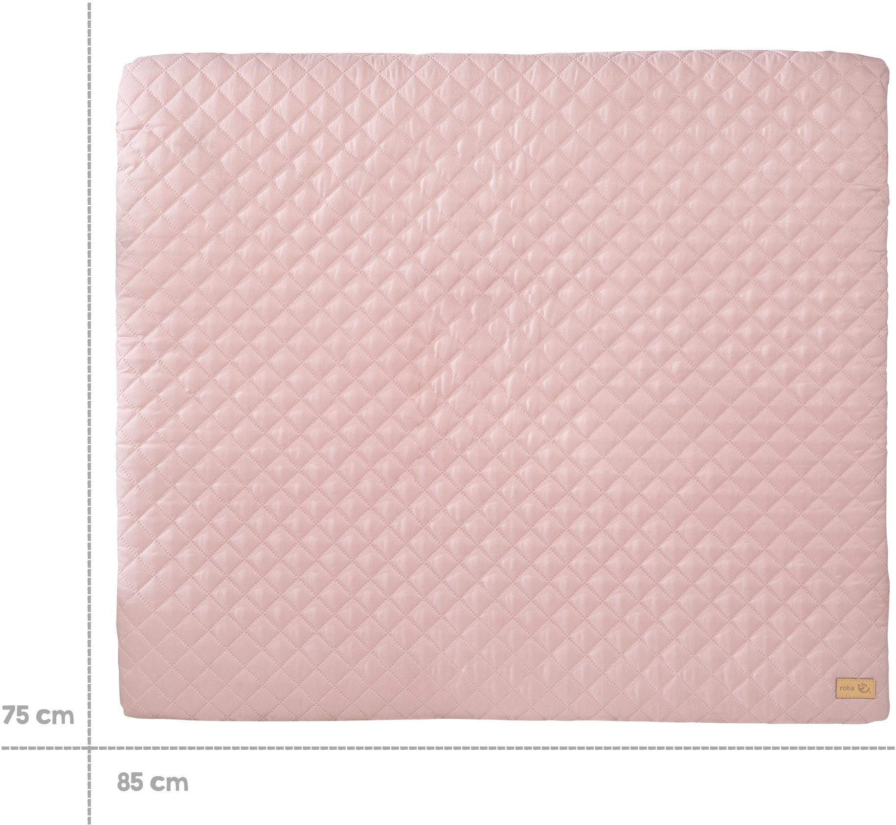 Roba® Aankleedkussen Soft, stijl, mauve