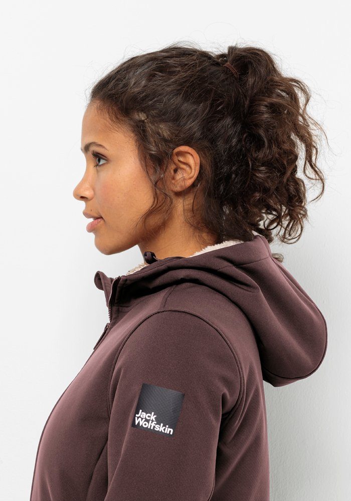 Jack Wolfskin Softshell-jas WINDLAND COAT W