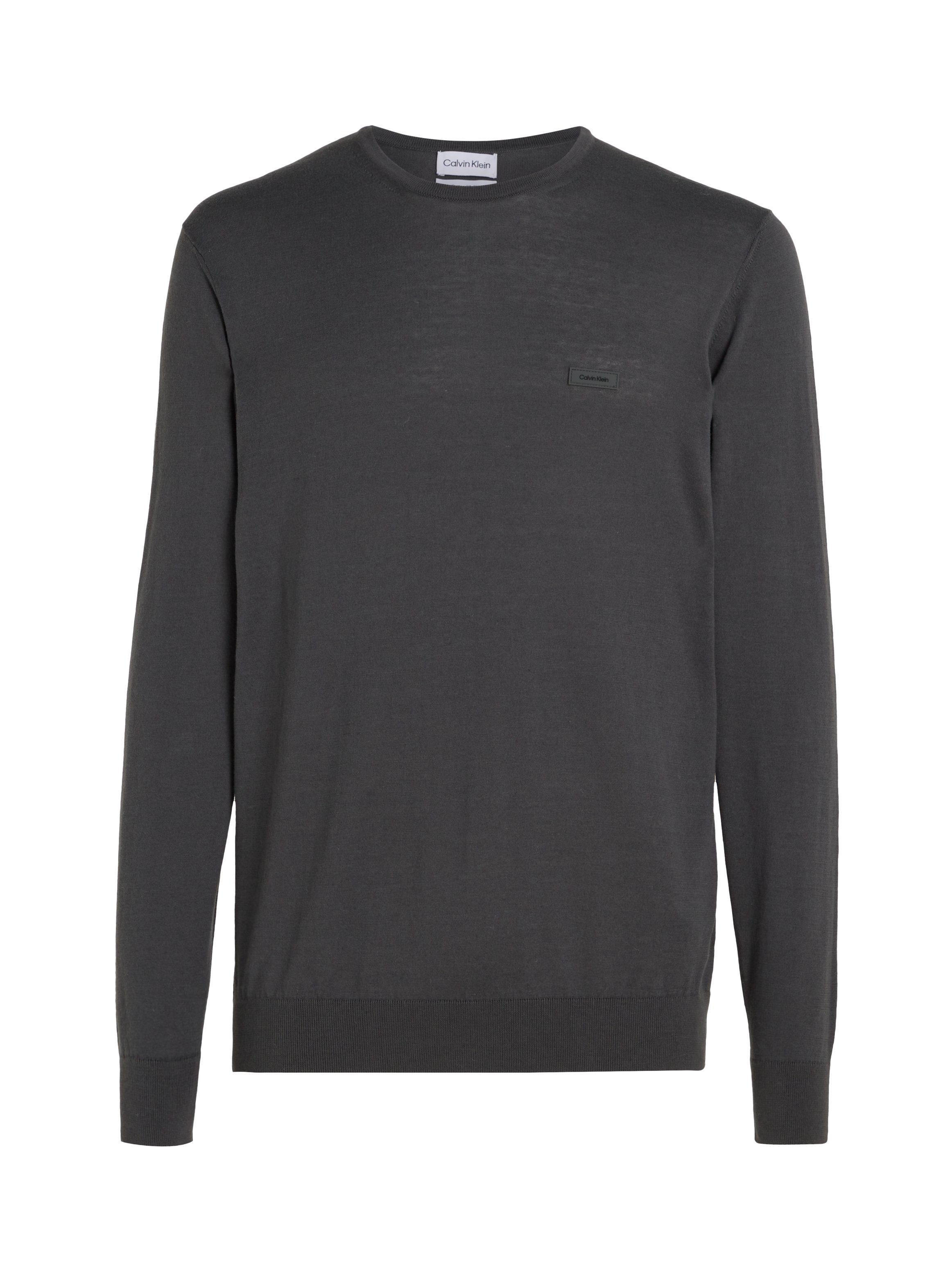 Calvin Klein Trui met ronde hals COTTON SILK CN SWEATER
