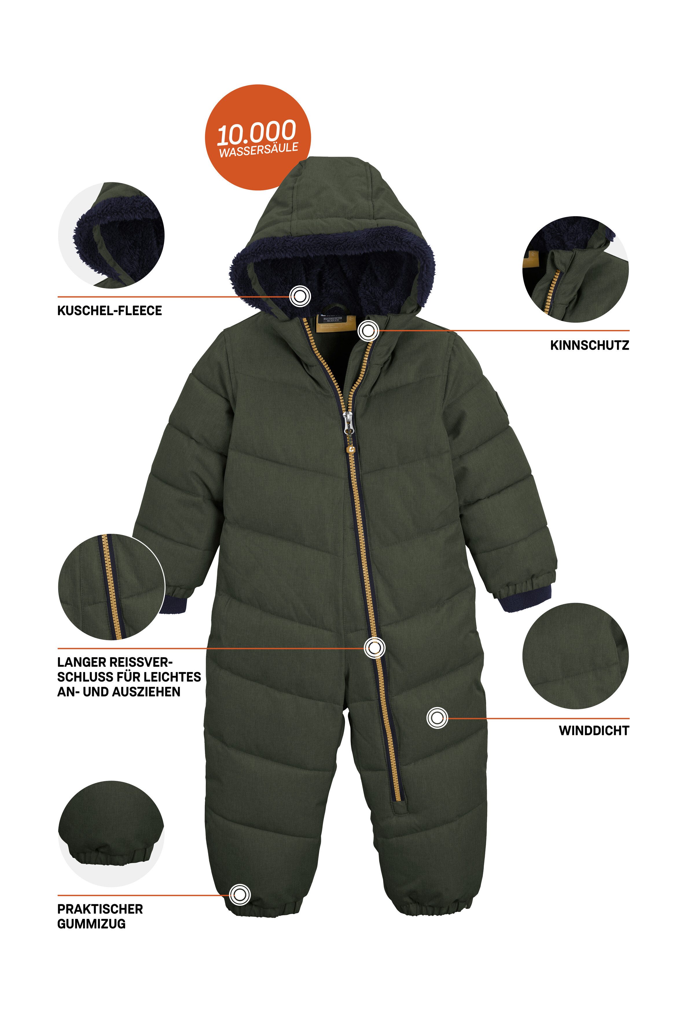 Killtec Ski-overall Karter Mini Sneeuwpak: waterafstotend, winddicht, warm, gemakkelijk aan te trekken