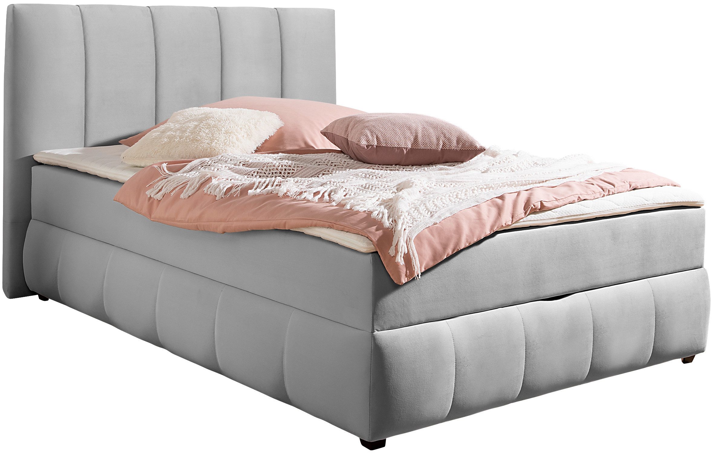INOSIGN Boxspring Hartley Inclusief bedlade & topper, kiesbaar in H2, H3 of H4