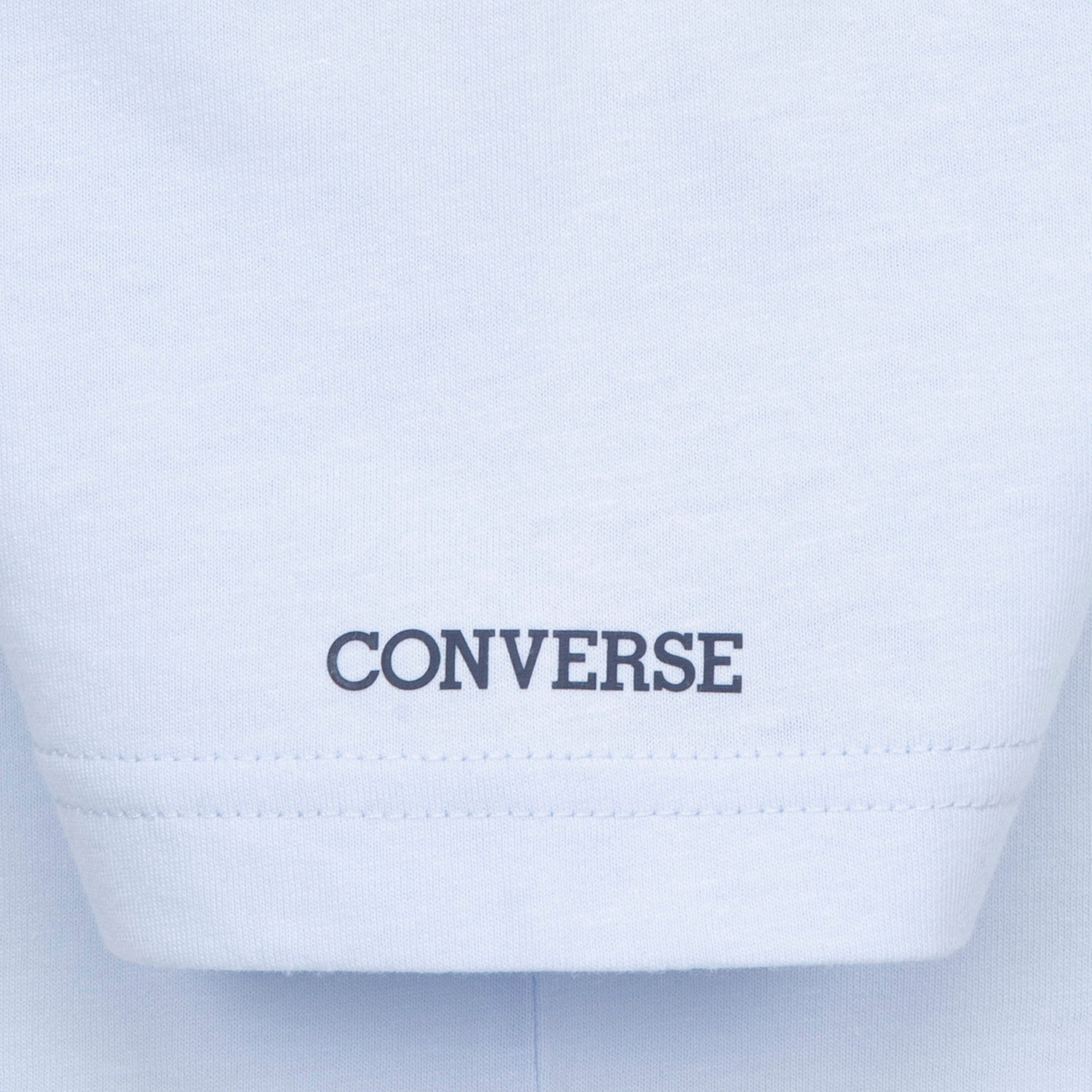 Converse T-shirt CNVB RETRO FRONT BACK LOGO TEE (1-delig)