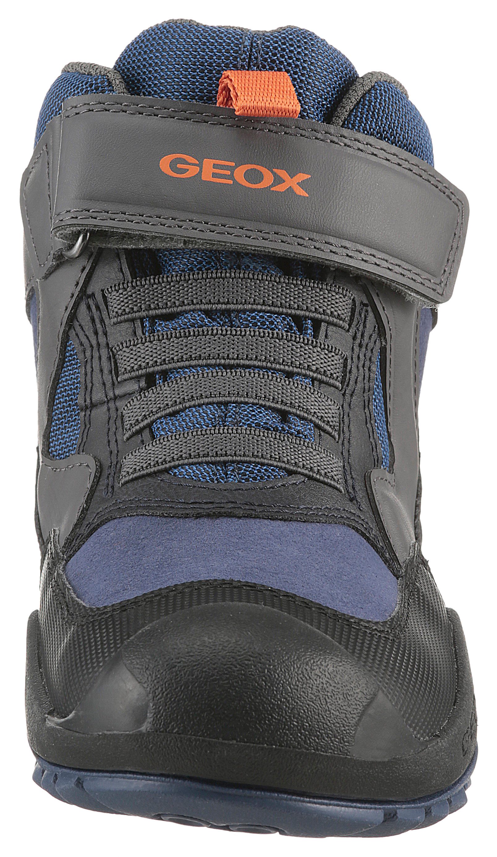 Geox Winterlaarzen J NEW SAVAGE BOY B ABX Trekkinglaarzen, winterlaarzen, kinderschoen met warme voering