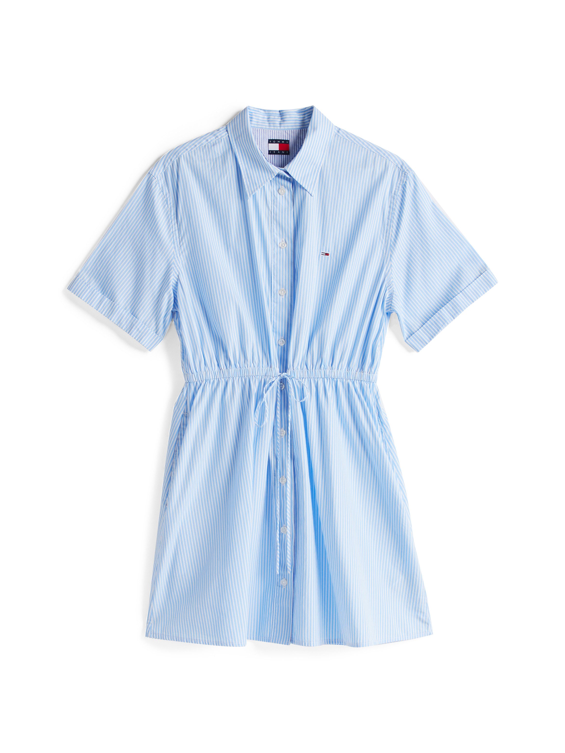 TOMMY JEANS Shirtjurk TJW MINI STRIPE SHIRT DRESS