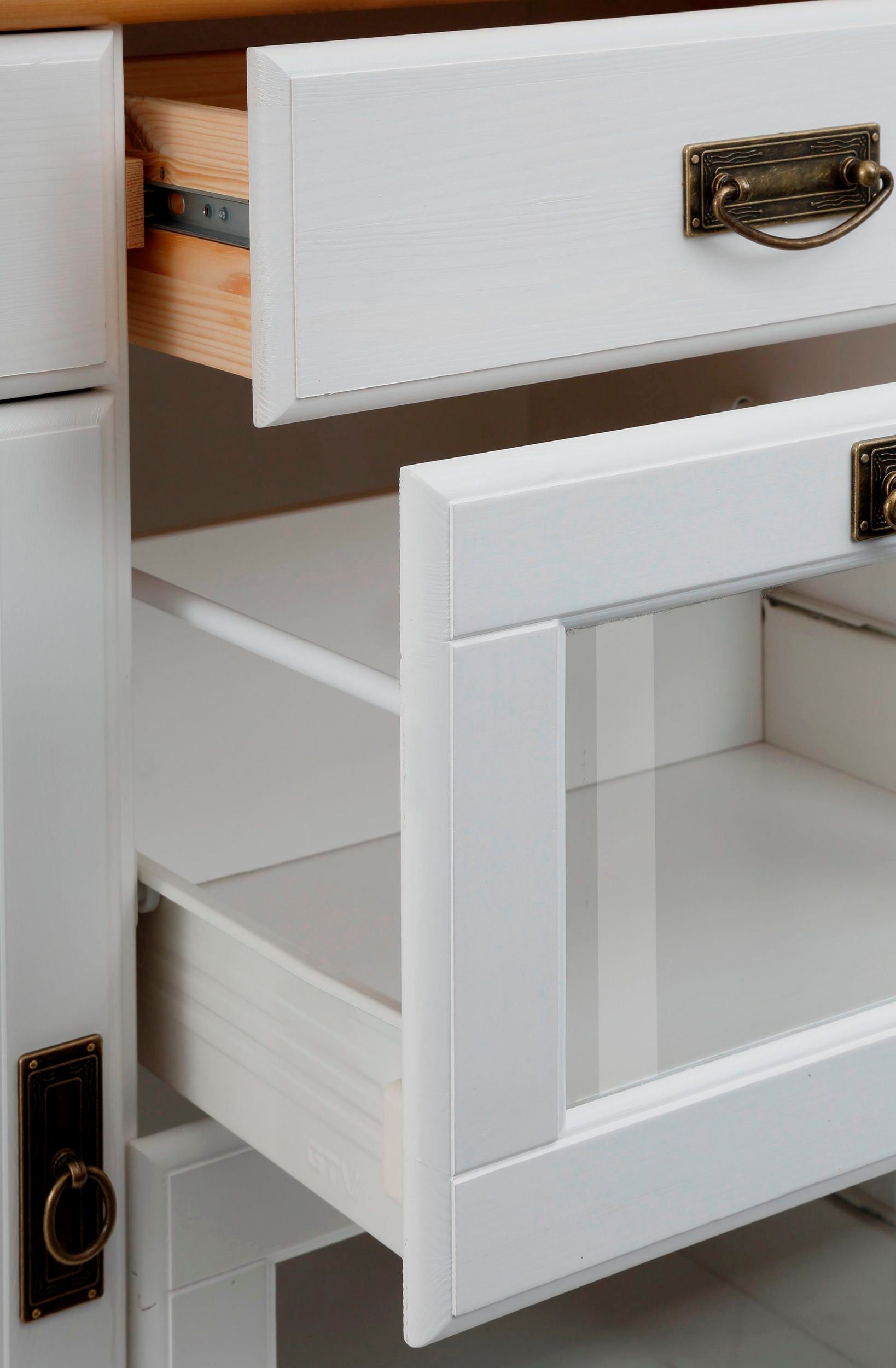 Home affaire Dressoir Rügen Commode van massief dennenhout, FSC®, breedte 145 of 180 cm
