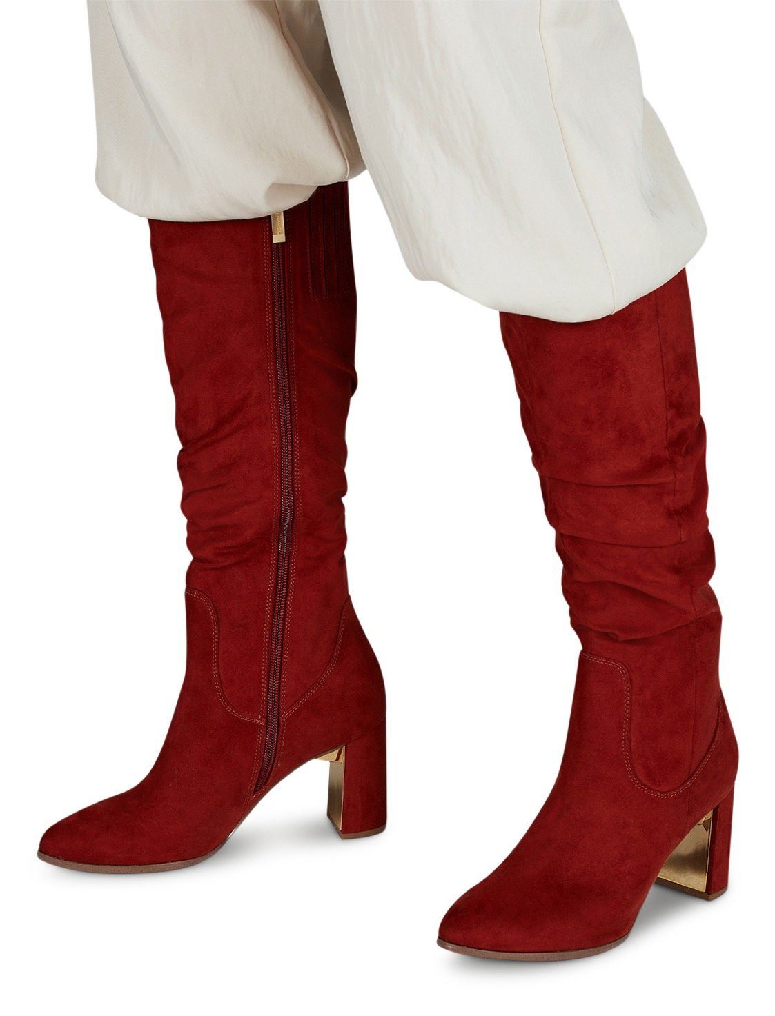 Tamaris Laarzen met gerimpelde schacht in de online winkel | OTTO