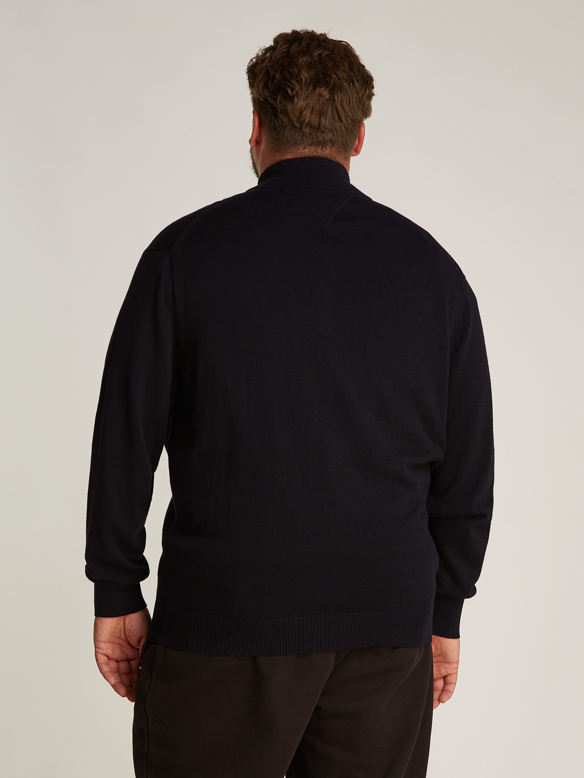 Tommy Hilfiger Cardigan BT-PIMA ORG CTN CASHMERE ZTHRU-B