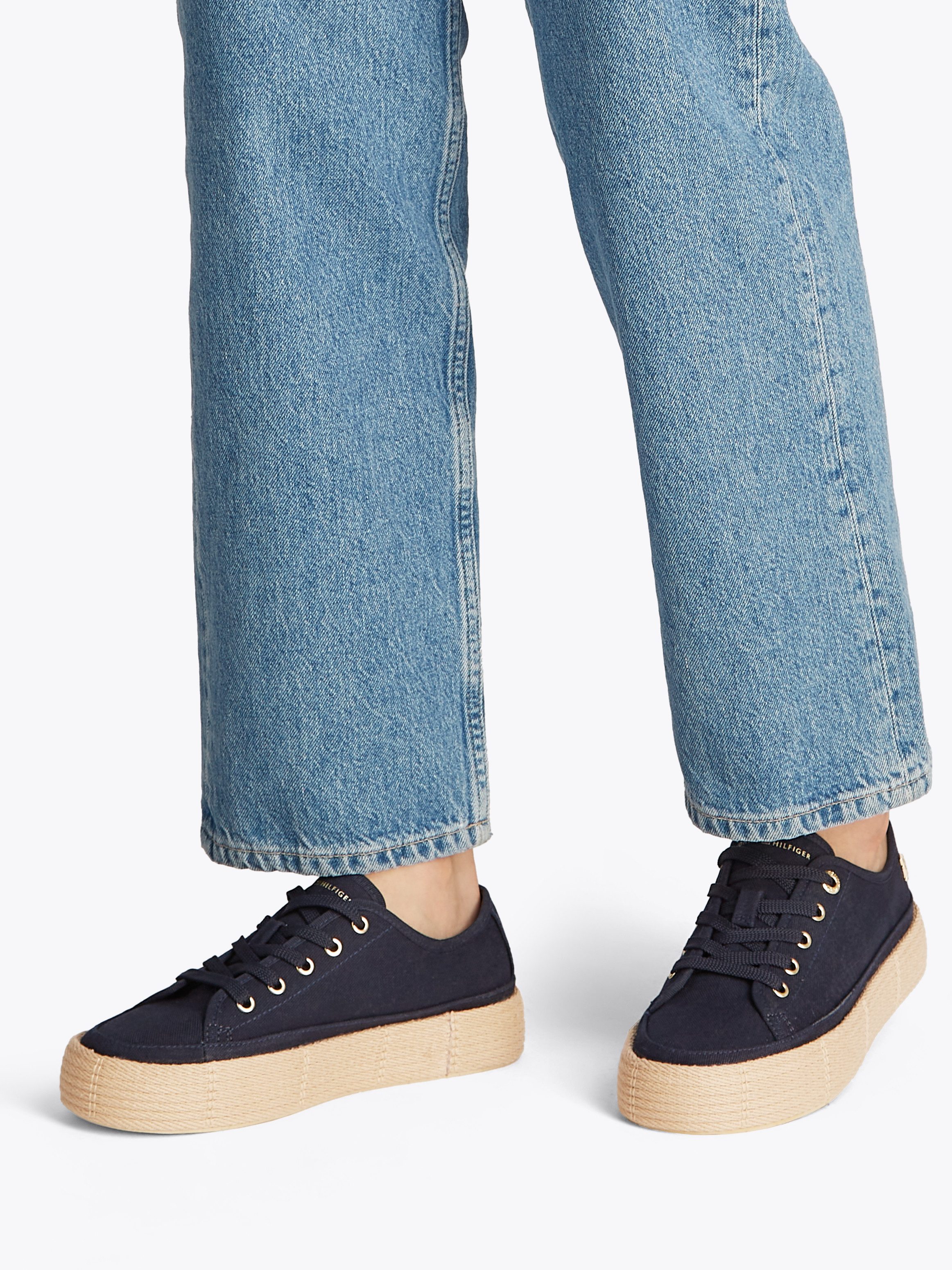Tommy Hilfiger Plateausneakers VULC ESPADRILLE SNEAKER