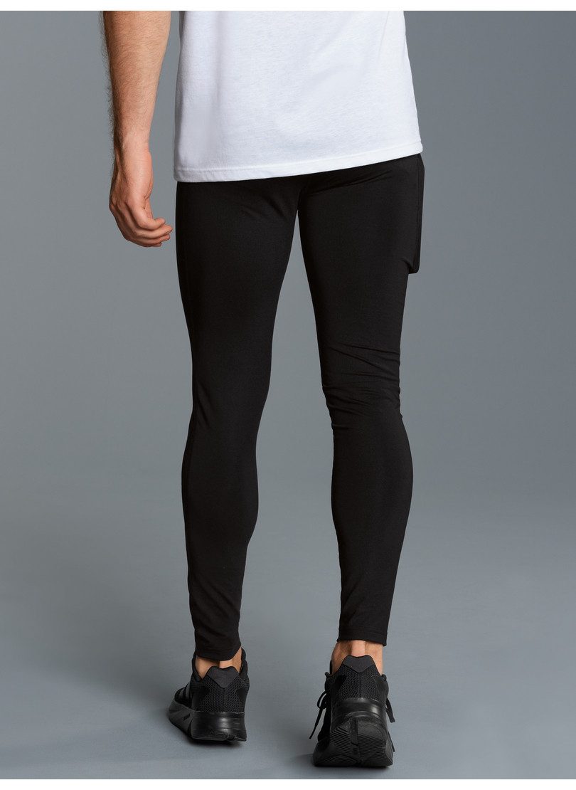 Trigema Jerseybroek TRIGEMA sportleggings met praktische zak (1-delig)