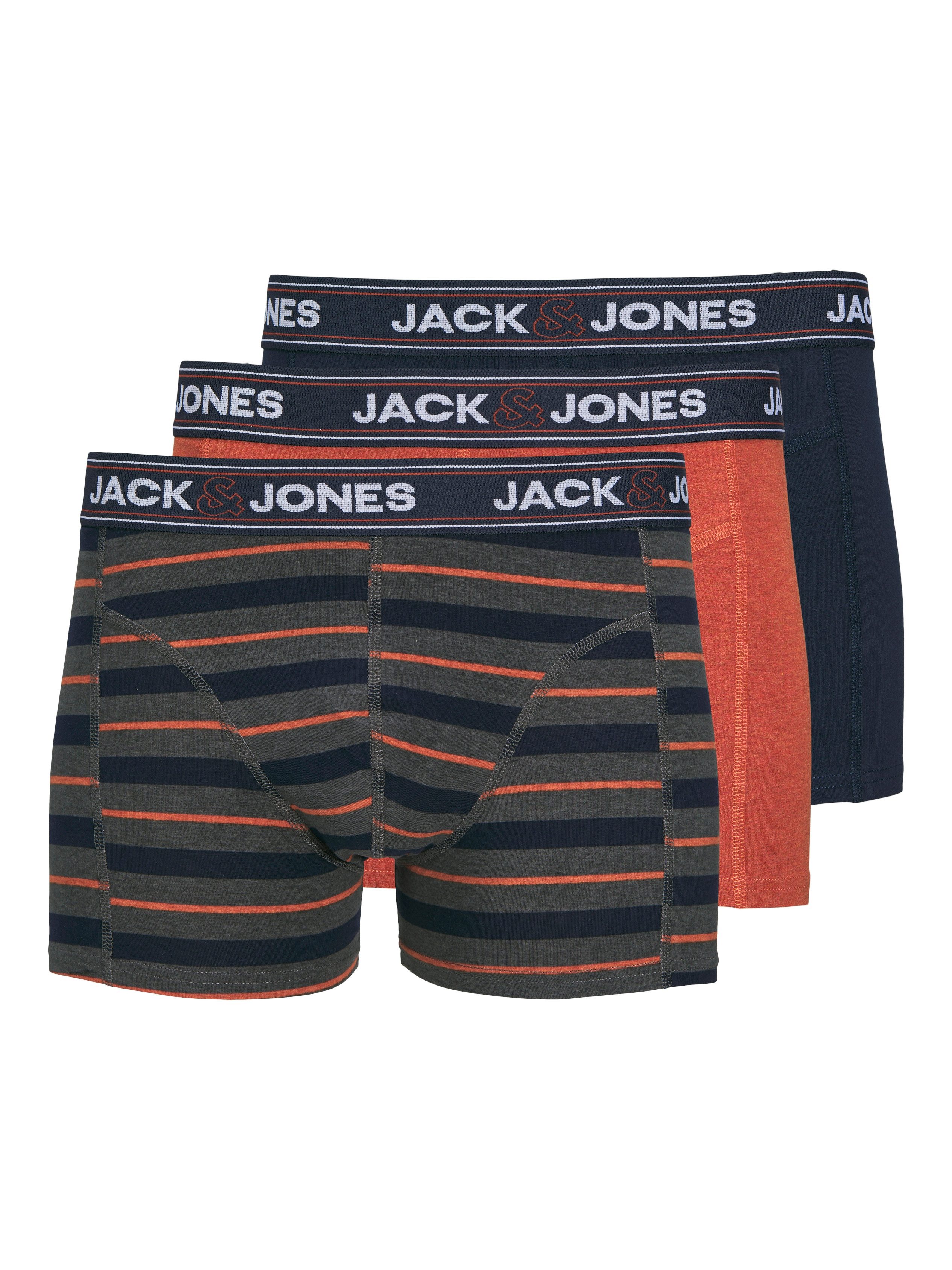 Jack & Jones Trunk JACJOHN TRUNKS 3 PACK SN (set 3 stuks)