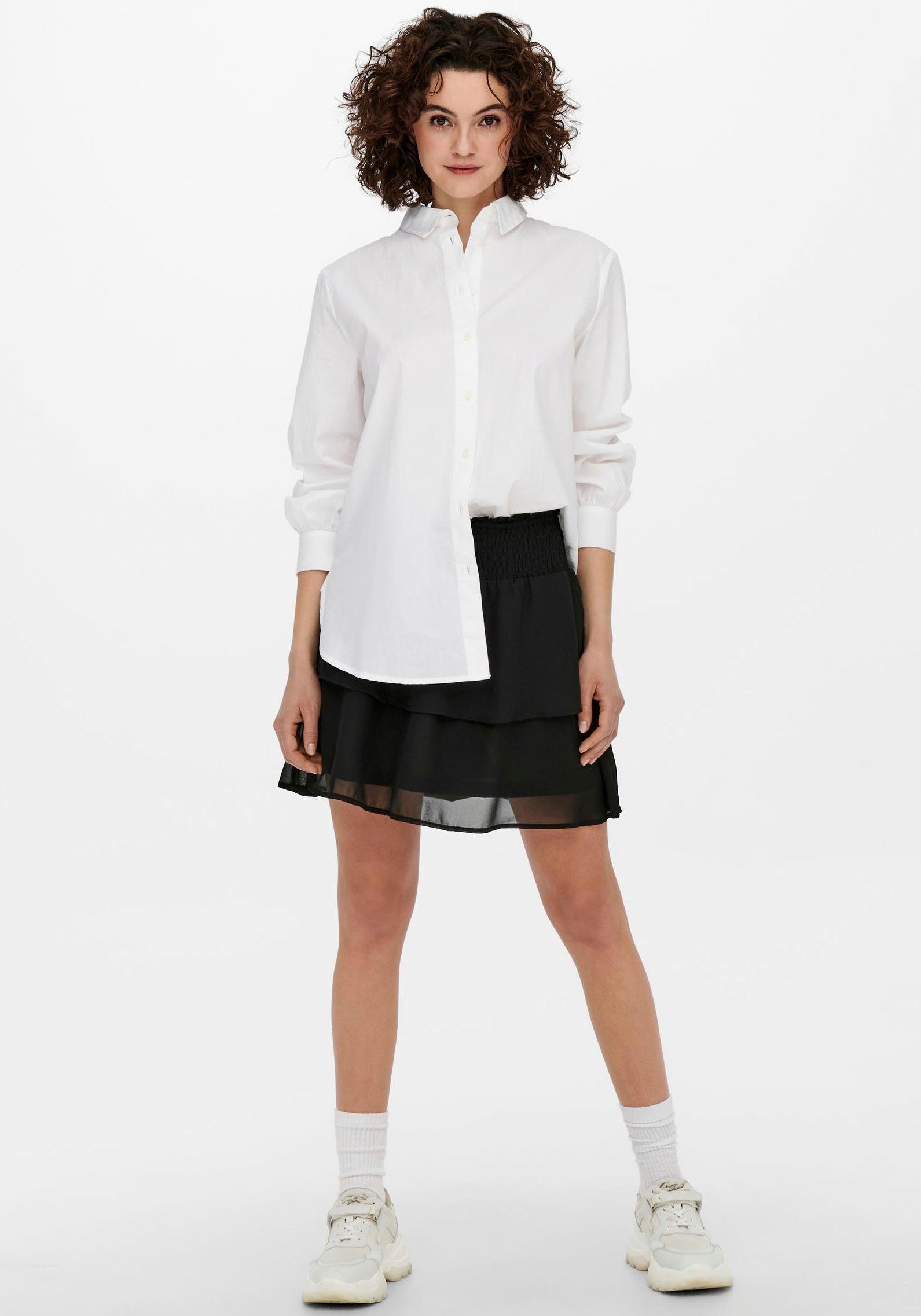 Only Minirok ONLANN STAR LAYERED SMOCK SKIRT